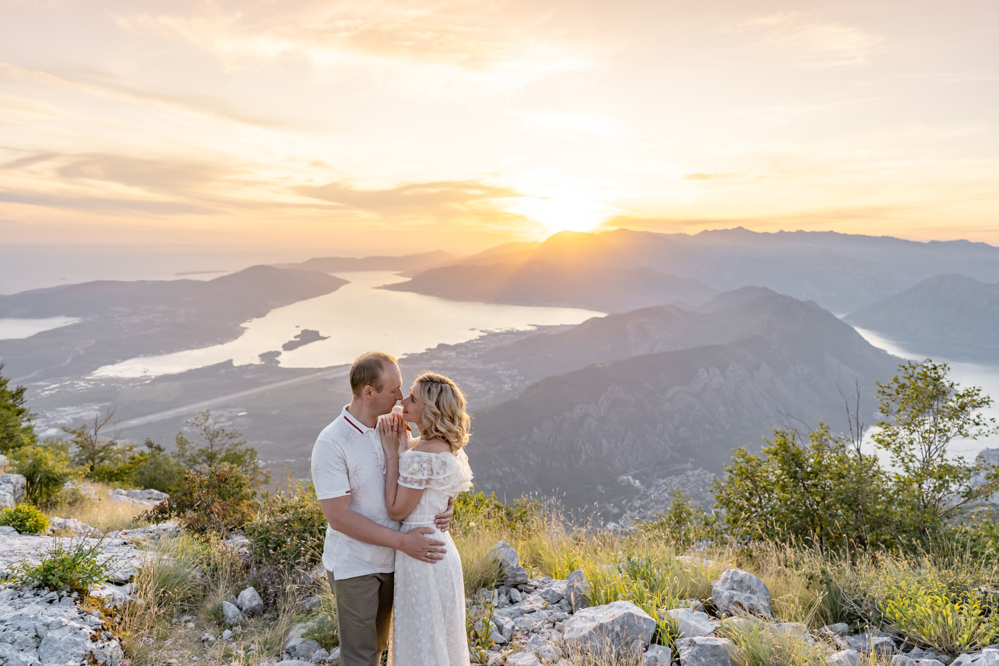 Лав стори фотосессия в Перасте