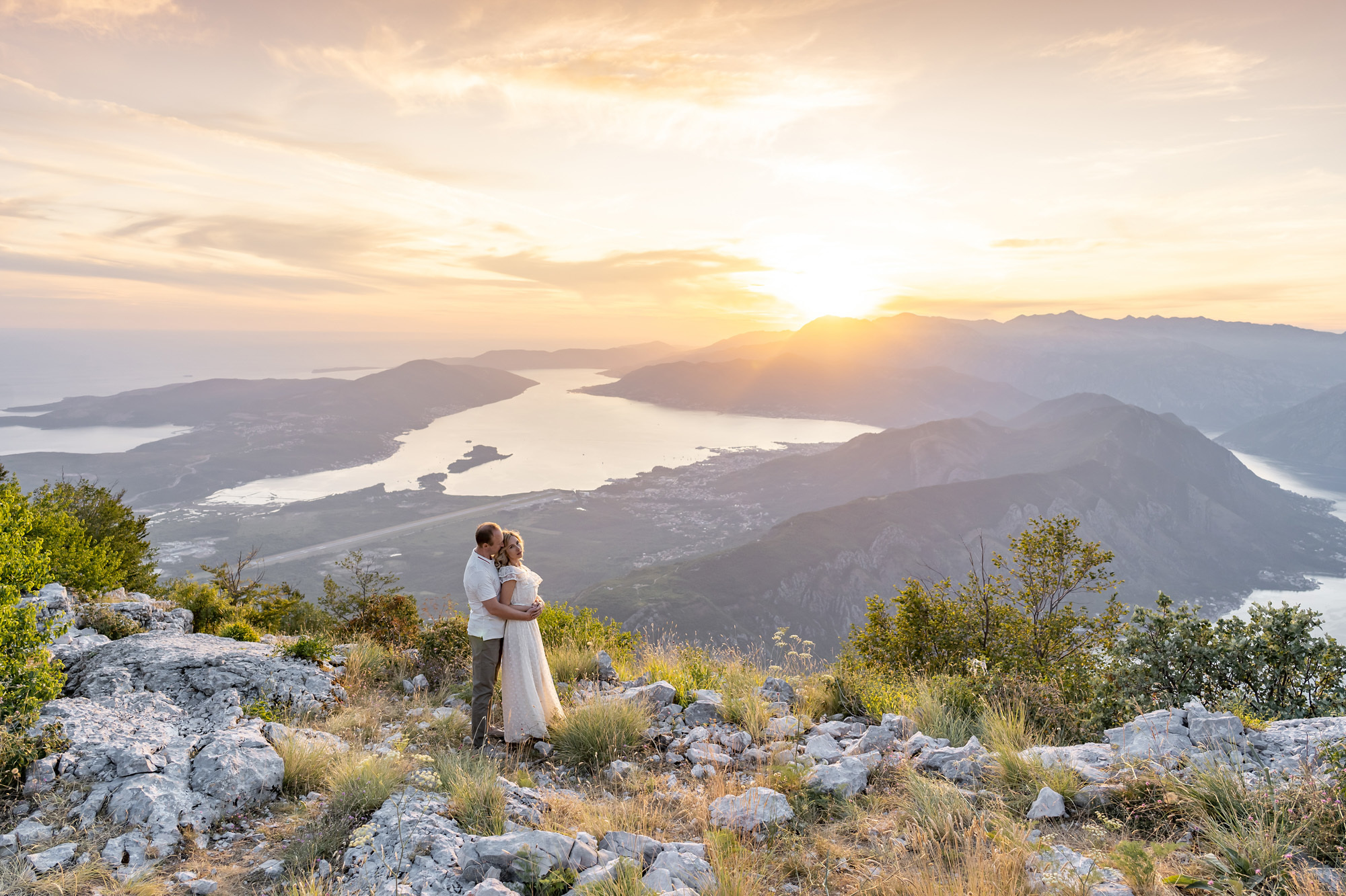 Лав стори фотосессия в Перасте