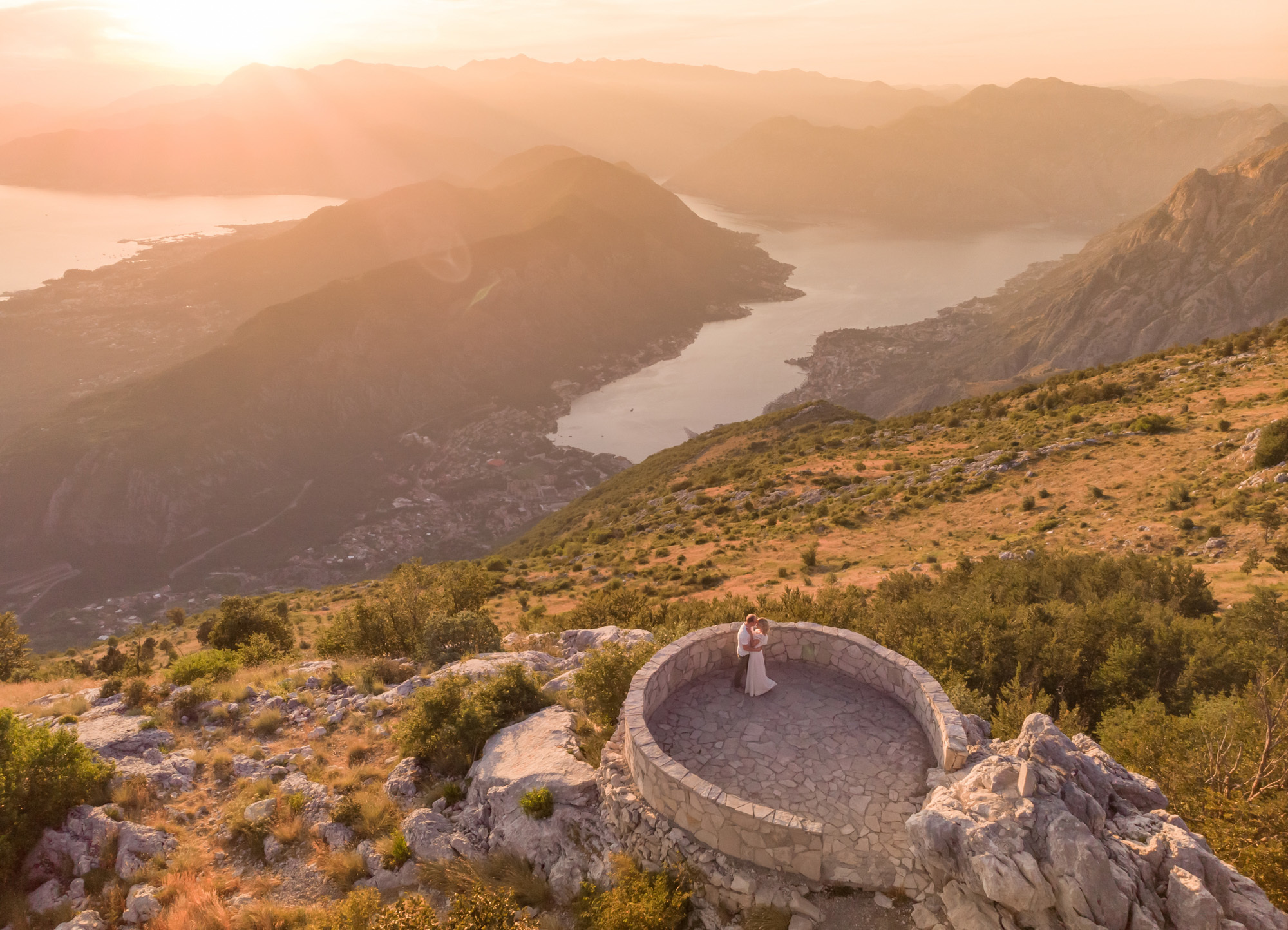 Лав стори фотосессия в Перасте