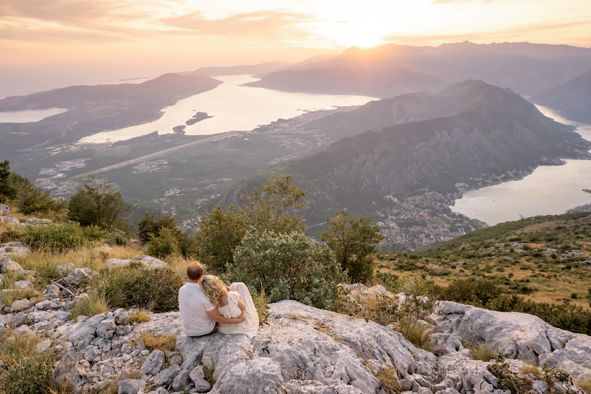 Лав стори фотосессия в Перасте