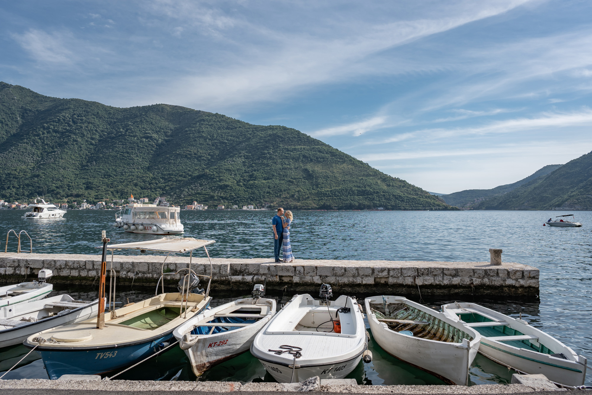 Лав стори фотосессия в Перасте
