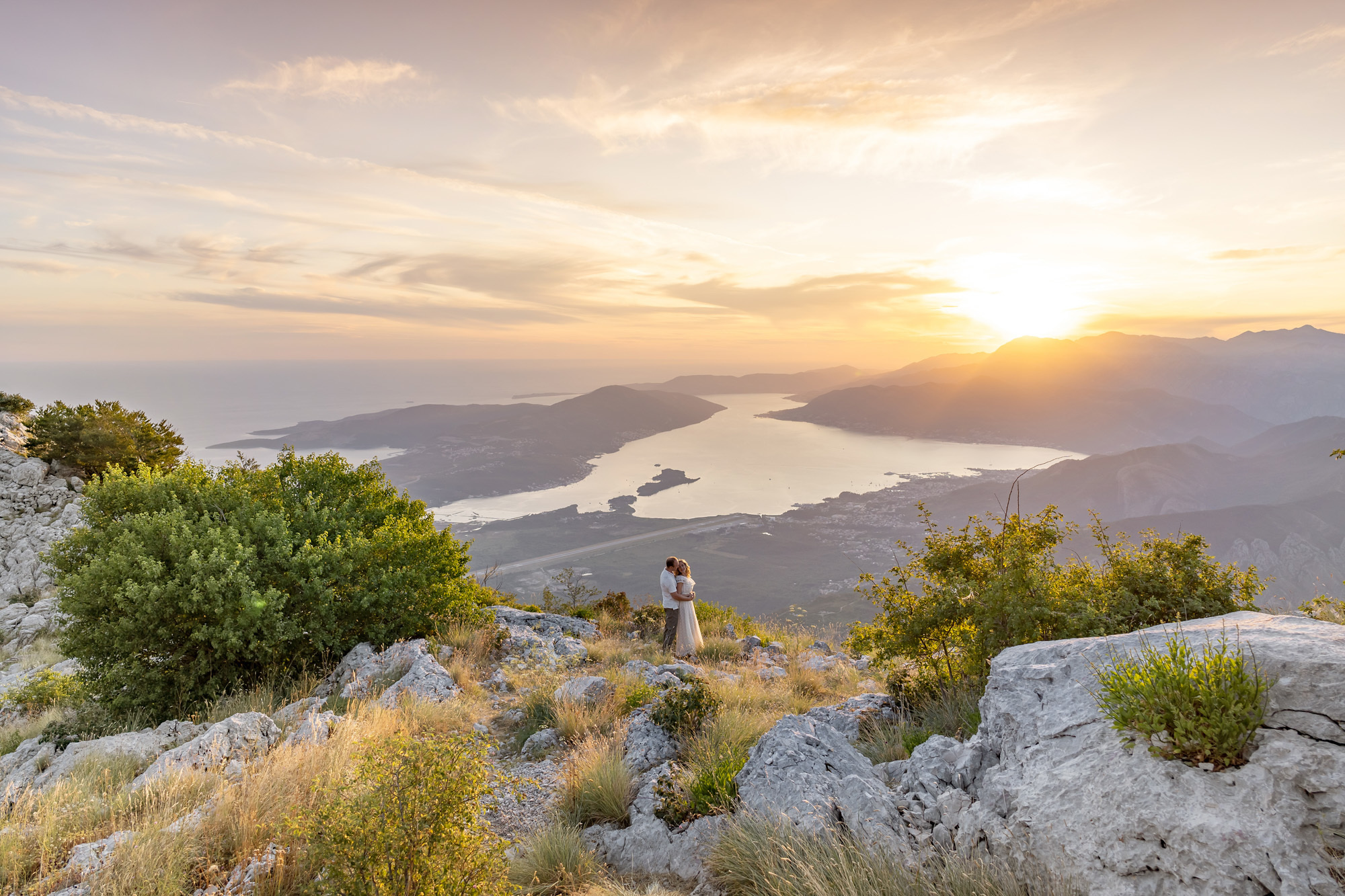 Лав стори фотосессия в Перасте
