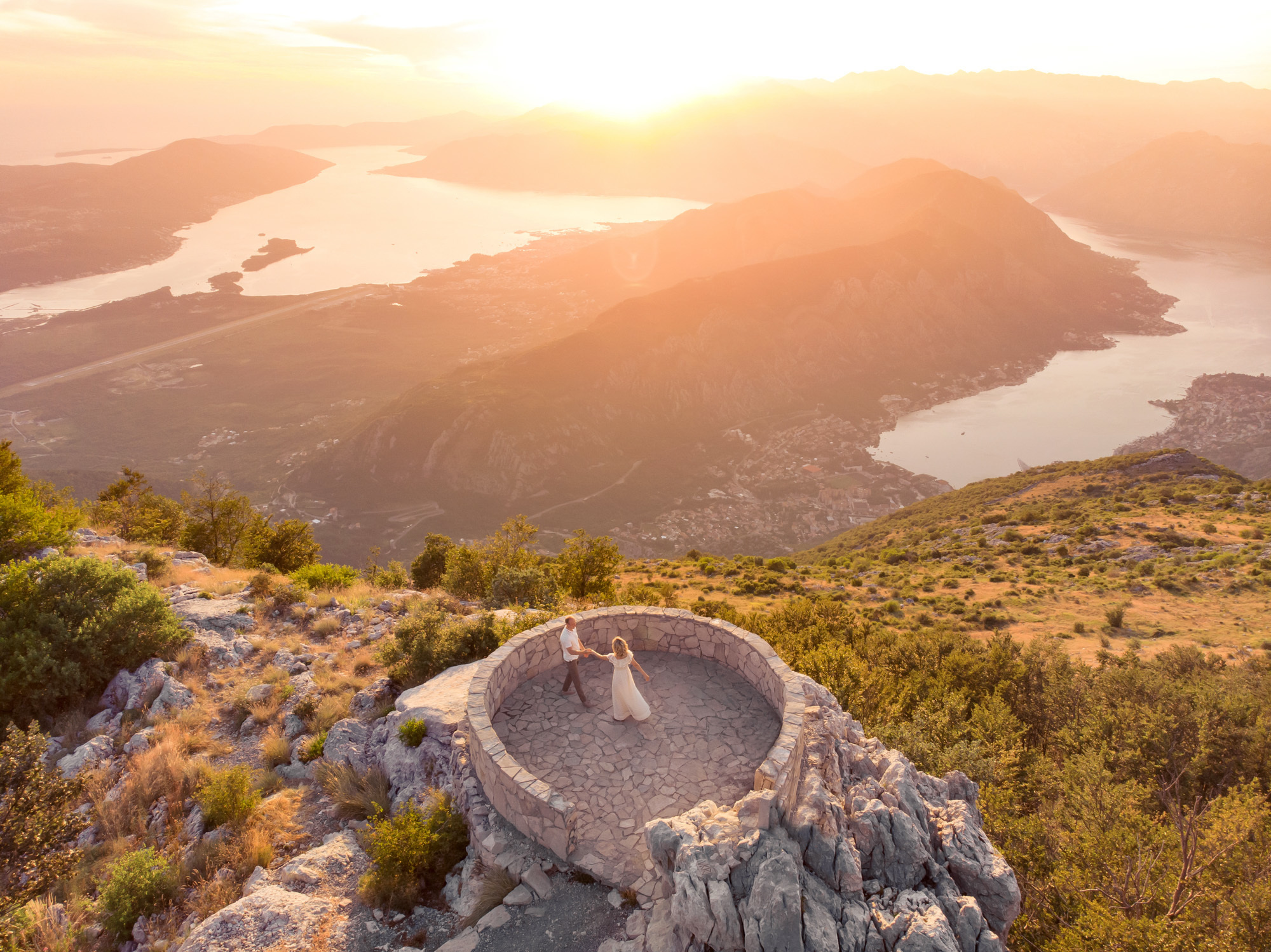 Лав стори фотосессия в Перасте