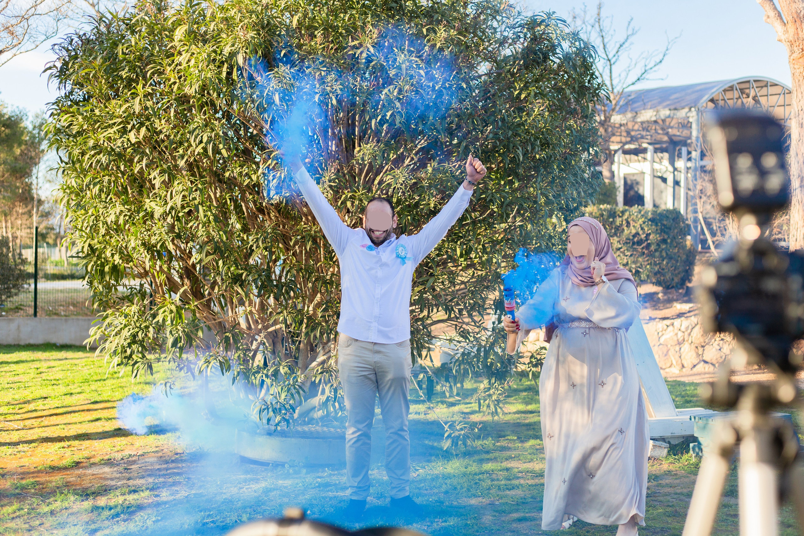 Baby shower (Gender party). Studio photo « Partage ton bonheur » – Photographe famille près de Châtellerault, Poitiers et Tours