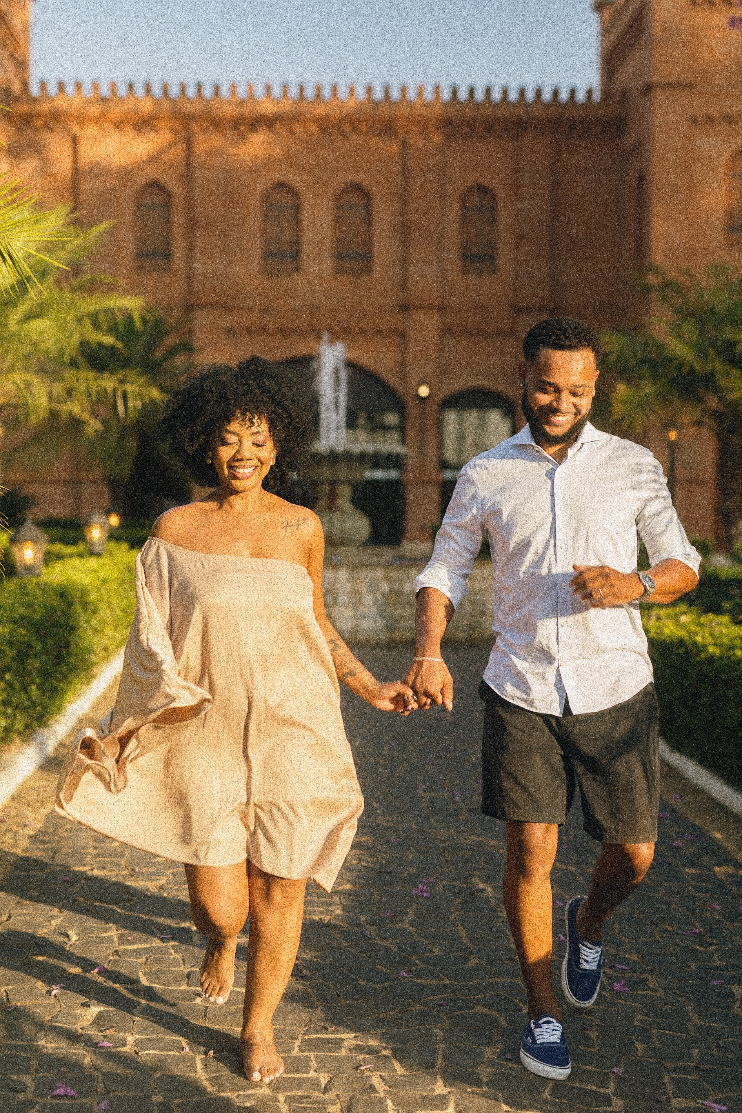 Pré Wedding — Joyce e Murilo (Espaço Muralha). Fotógrafo de casamento e Filmmaker de casamento