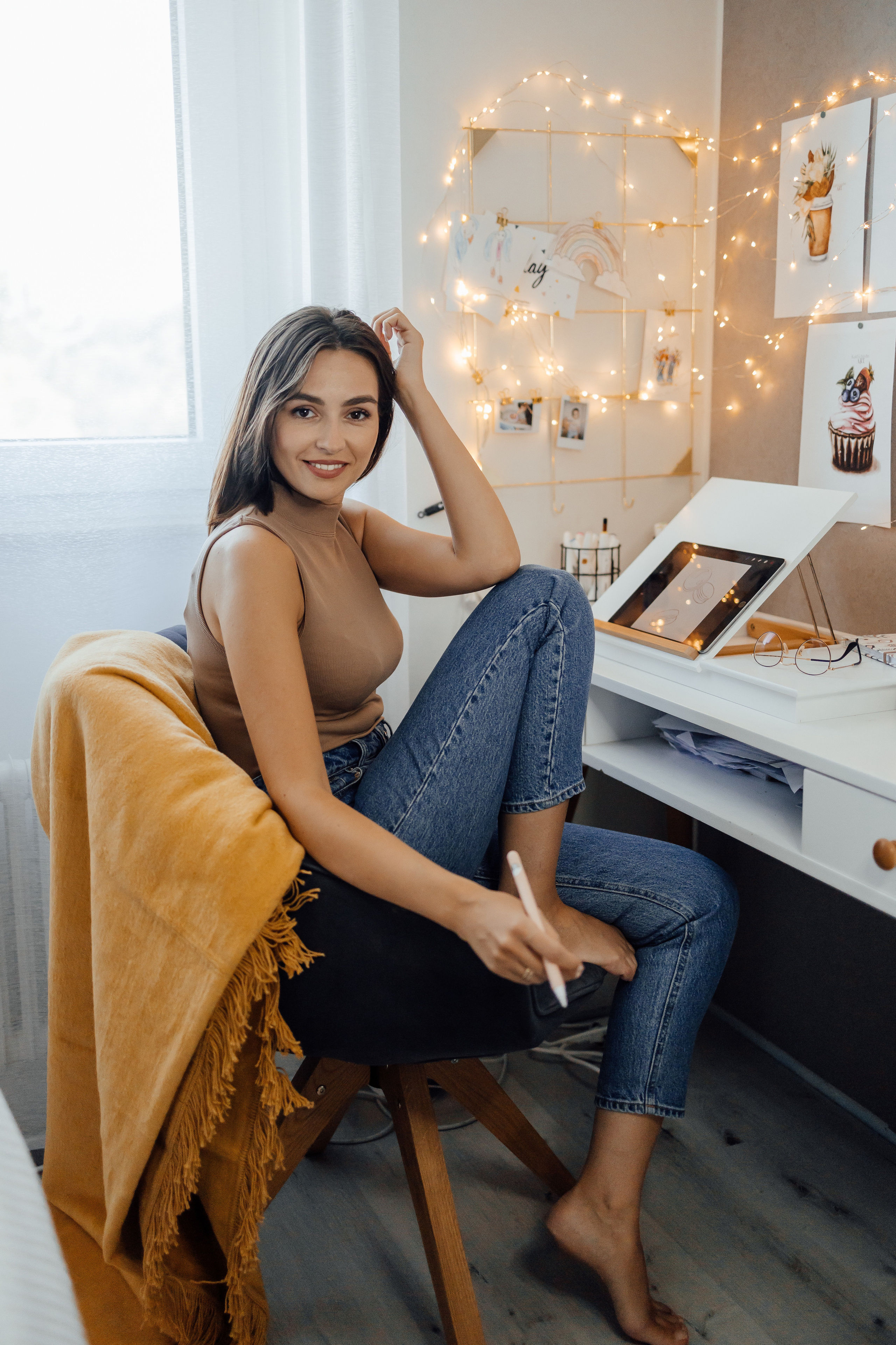 Фотосессия для иллюстратора Кати. Фотограф в Германии — Мария Чистякова