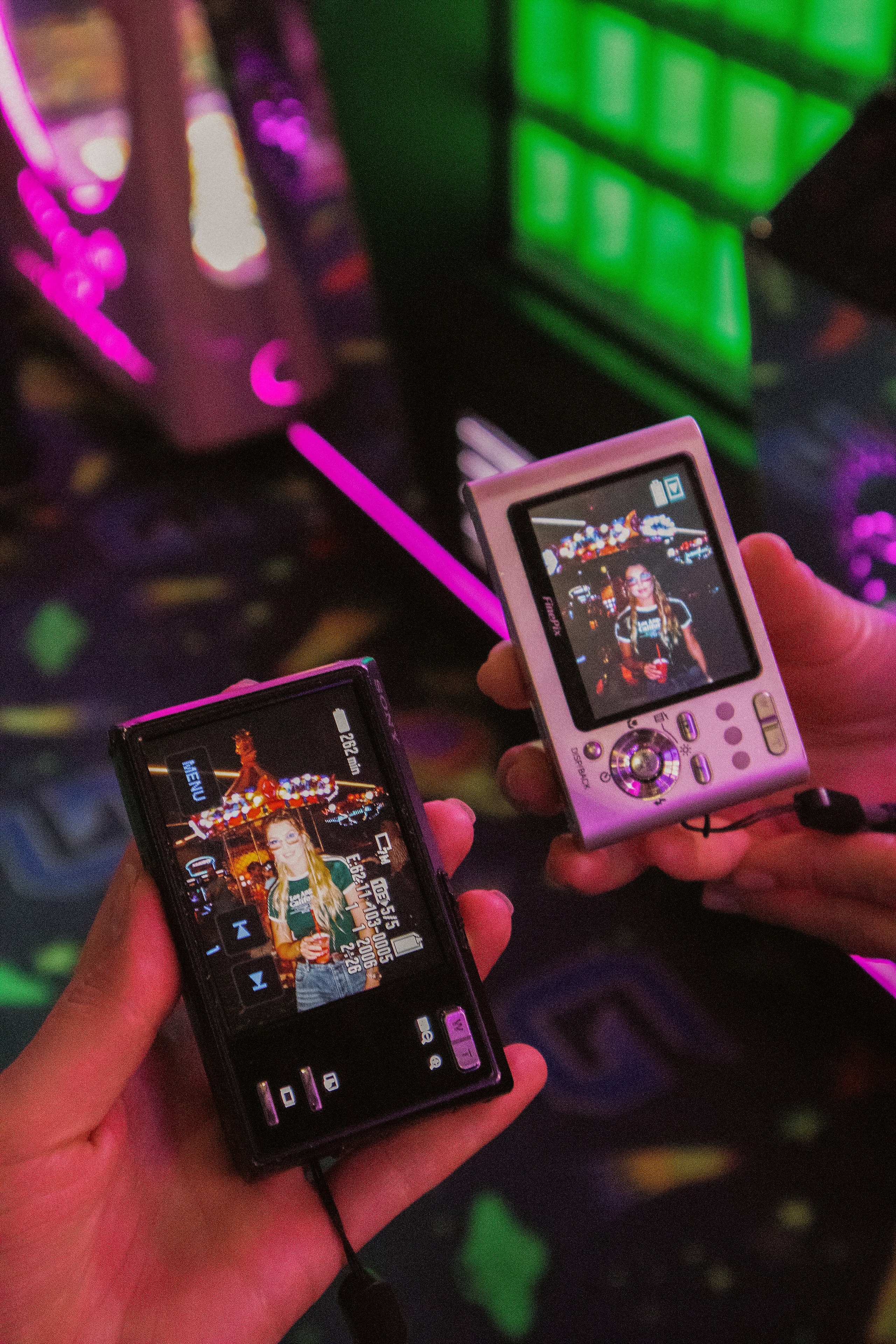 Vika — 2000s Vibe “Game Zone”. Veronika Basova | Photographer | Cinematic & Magazine | Amman, Jordan