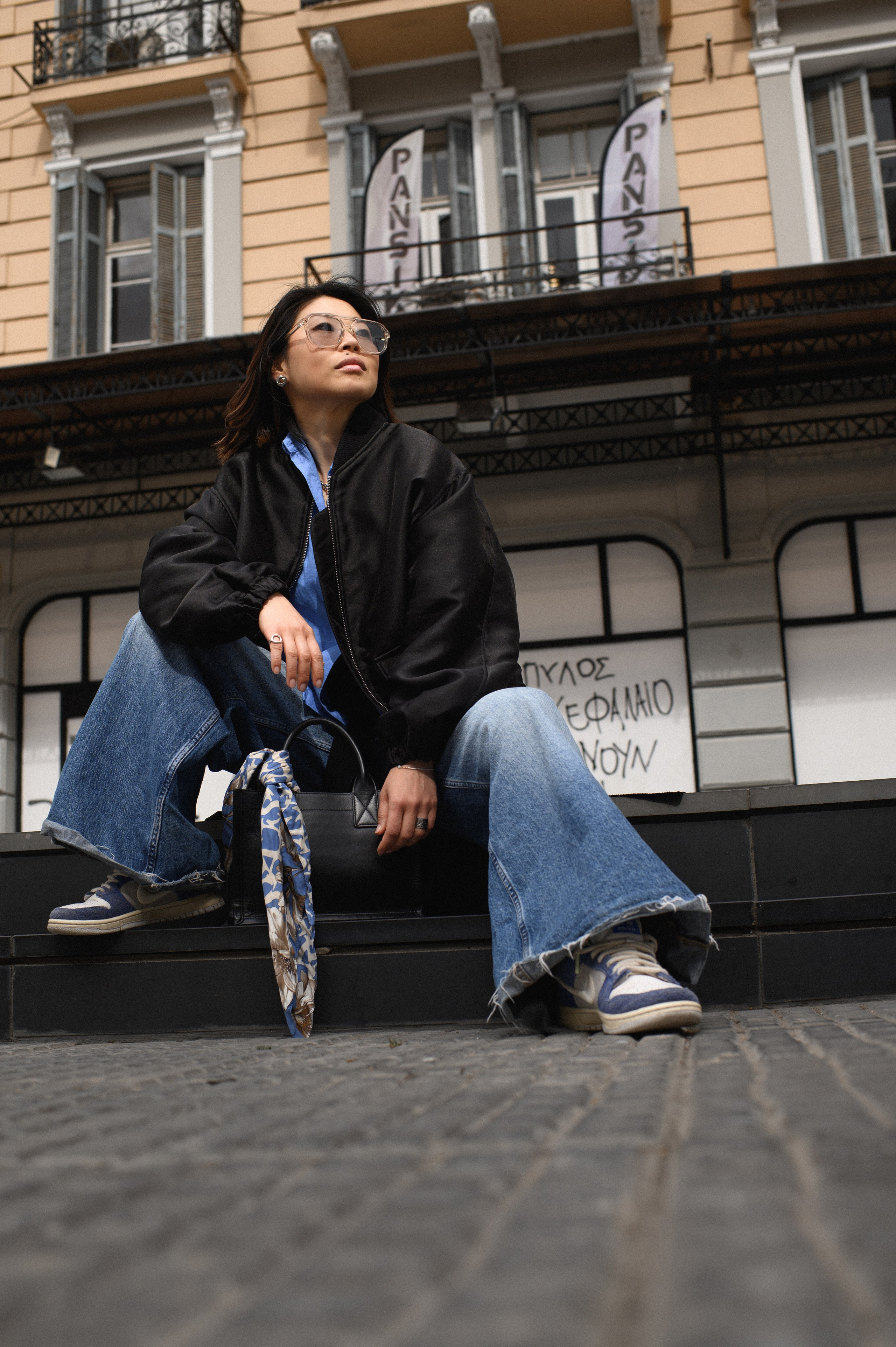 Julia street style. Семейная, детская, портретная и предметная фотосъемка в Салониках