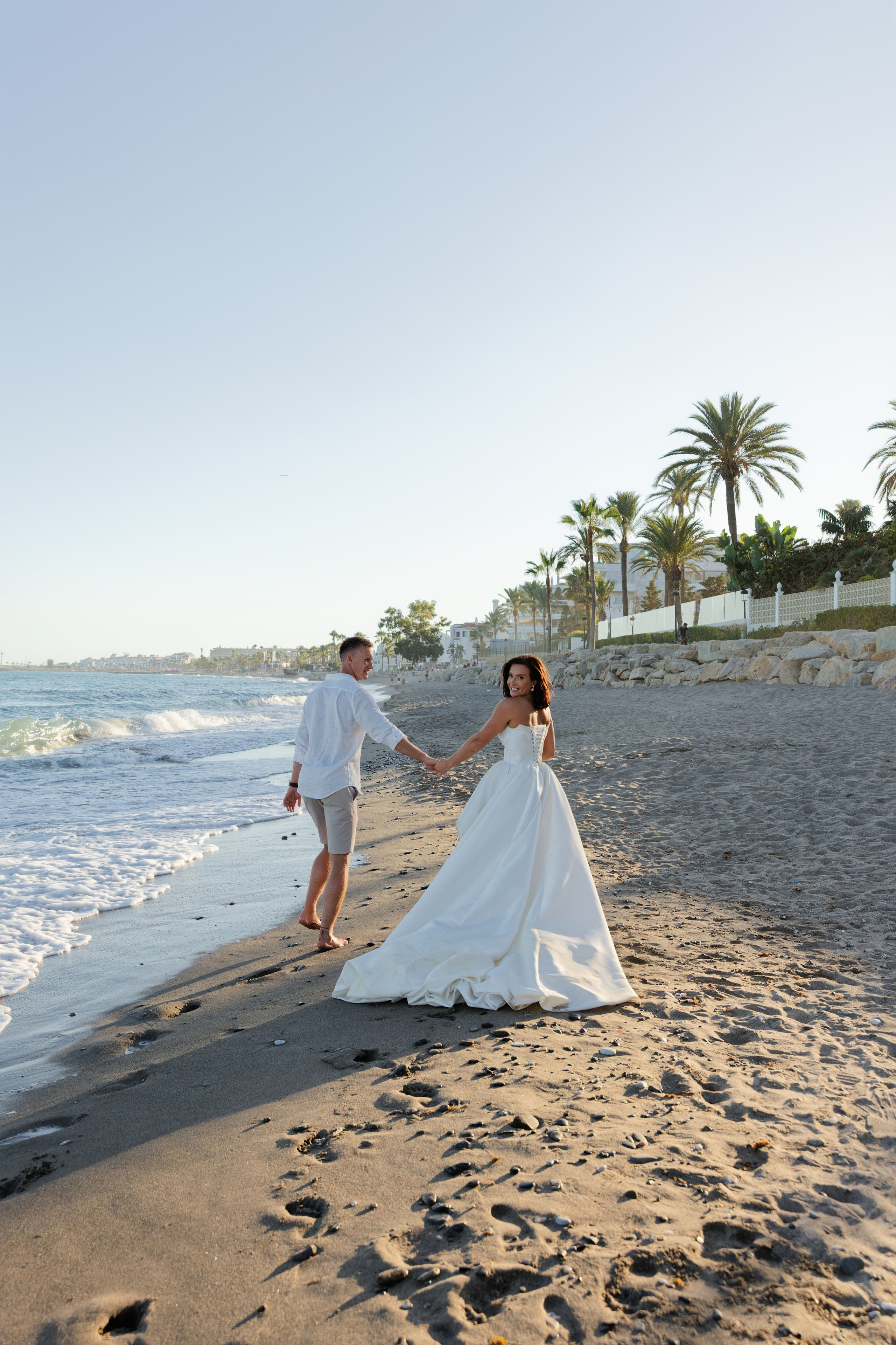 Beach Wedding in Marbella PREVIEW. Destination Wedding Photographer — Nikita Burtsev