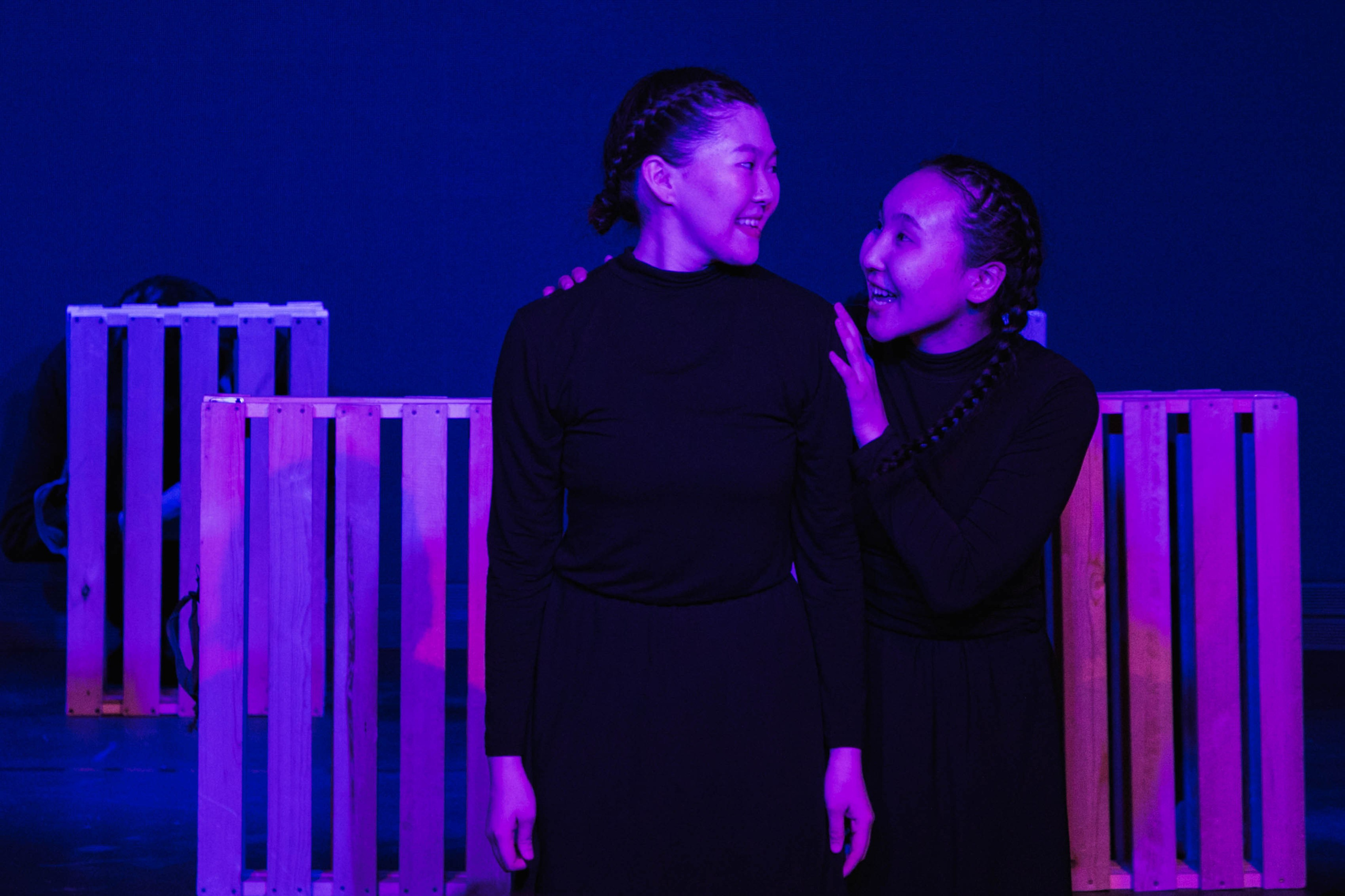 Спектакль "Несыгранные роли" студенческого театра Якутского колледжа культуры и искусства, 2024 г. Фотограф; Адмакина Дарья