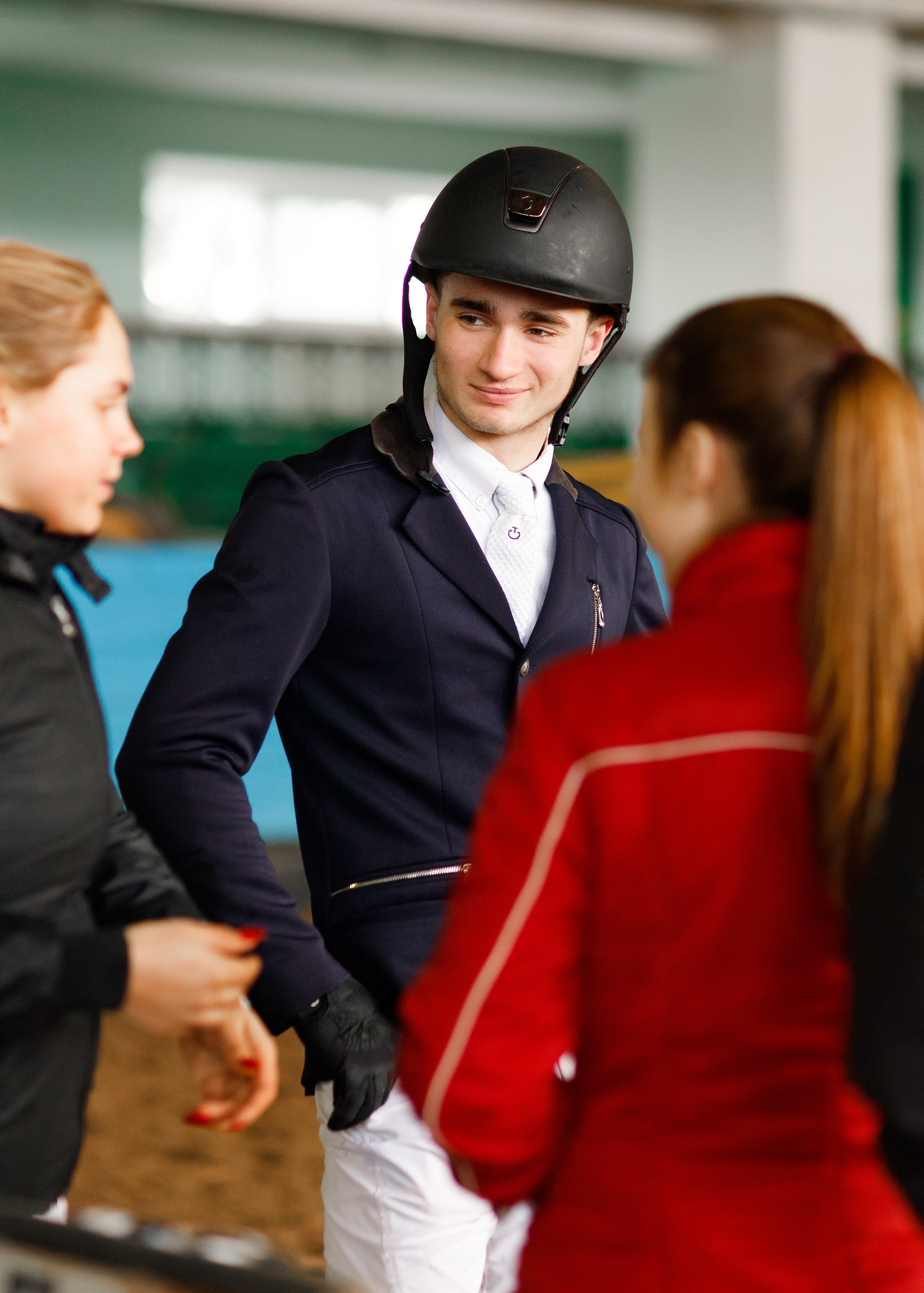 Winter show jumping in «Progress». Kaja | fotograf we Wrocławiu | ludzie i psy
