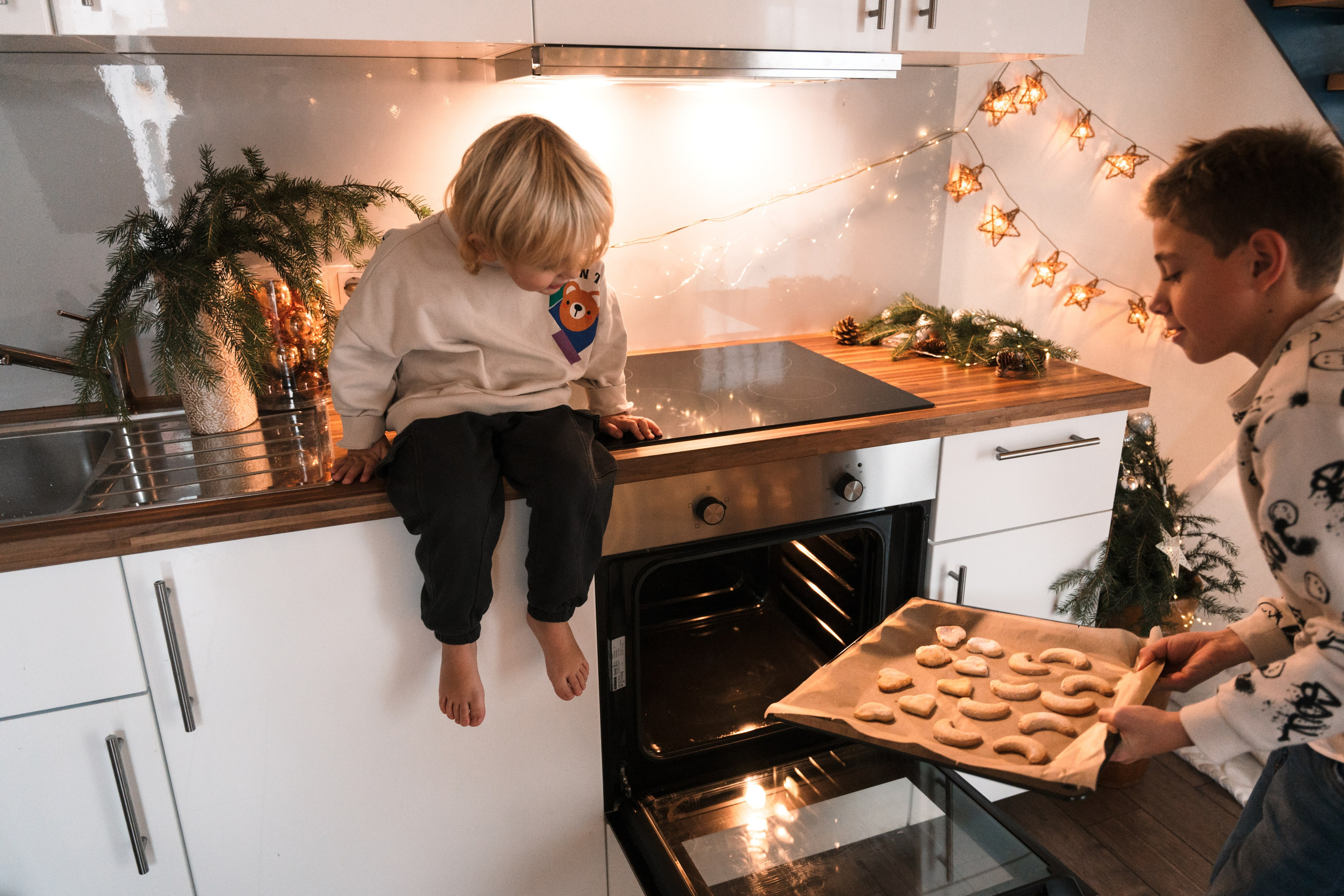 Christmas Studio Photoshoot. Elena Seewald