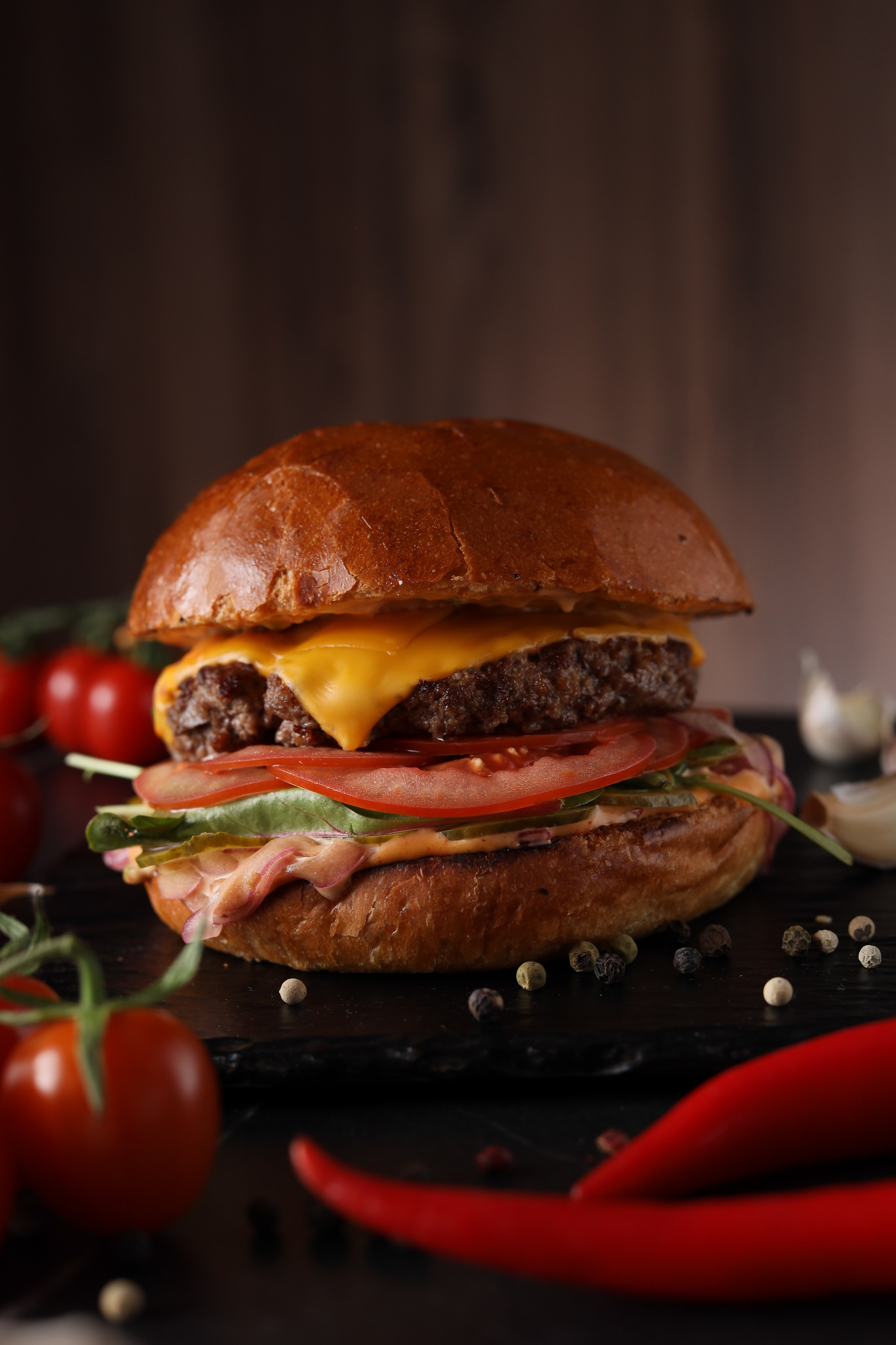 Burger menu. Captured by Hallovud