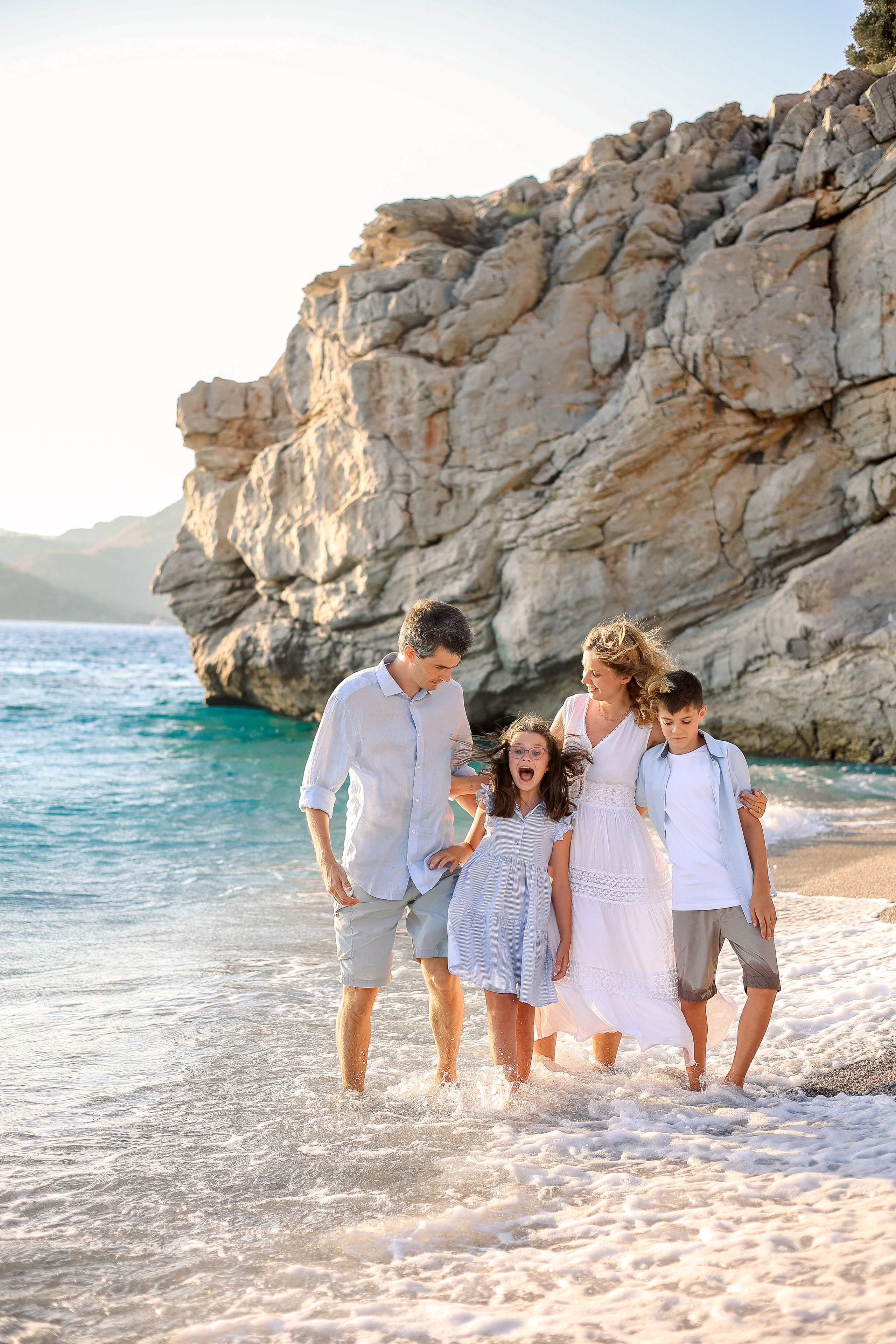 Family shooting in Fethiye. Photographer in Turkey, Antalya, Kemer, Belek, Side, Kas, Fethiye