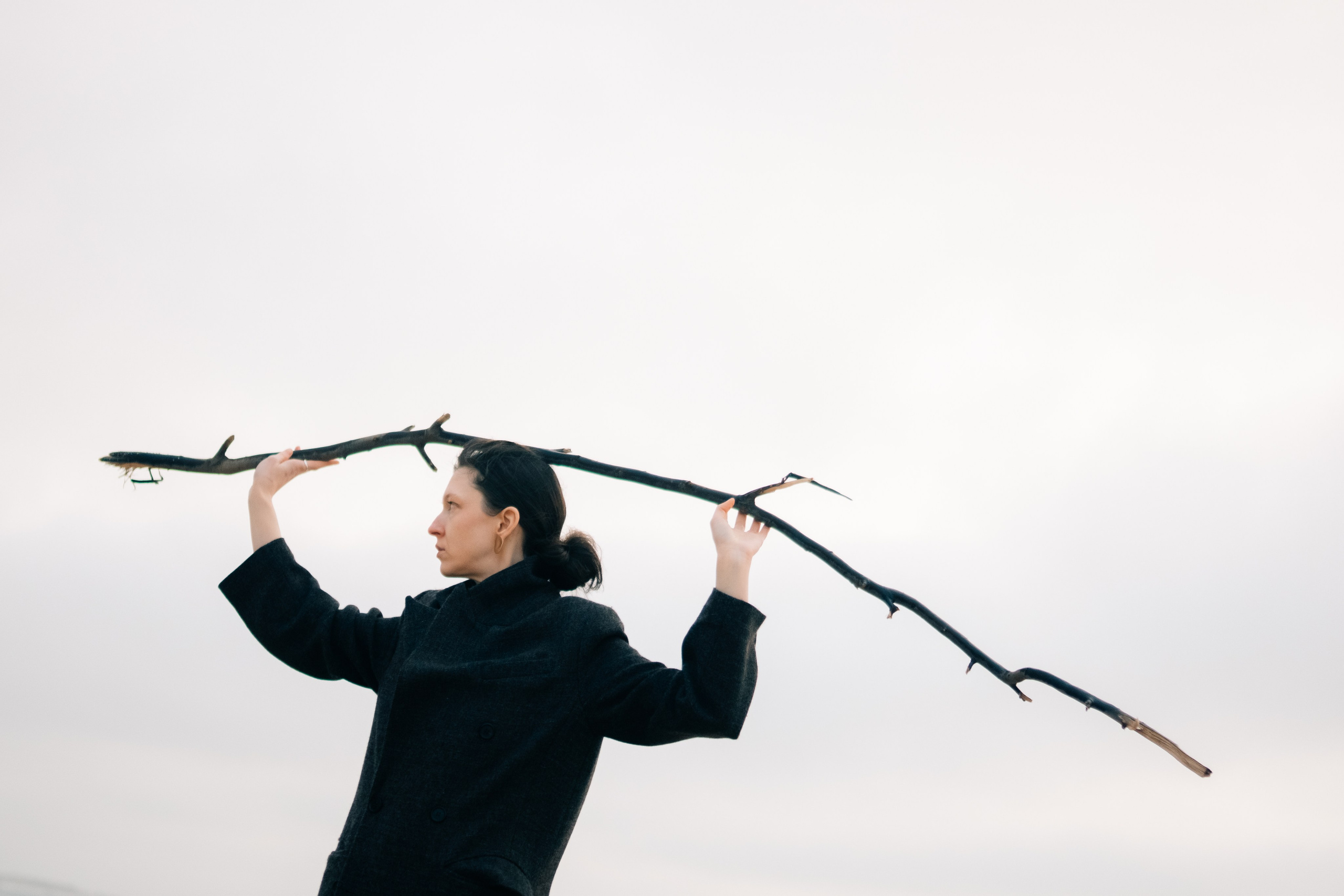 Anna at the sea. Maria Sher. Professional photographer from Porto, Portugal