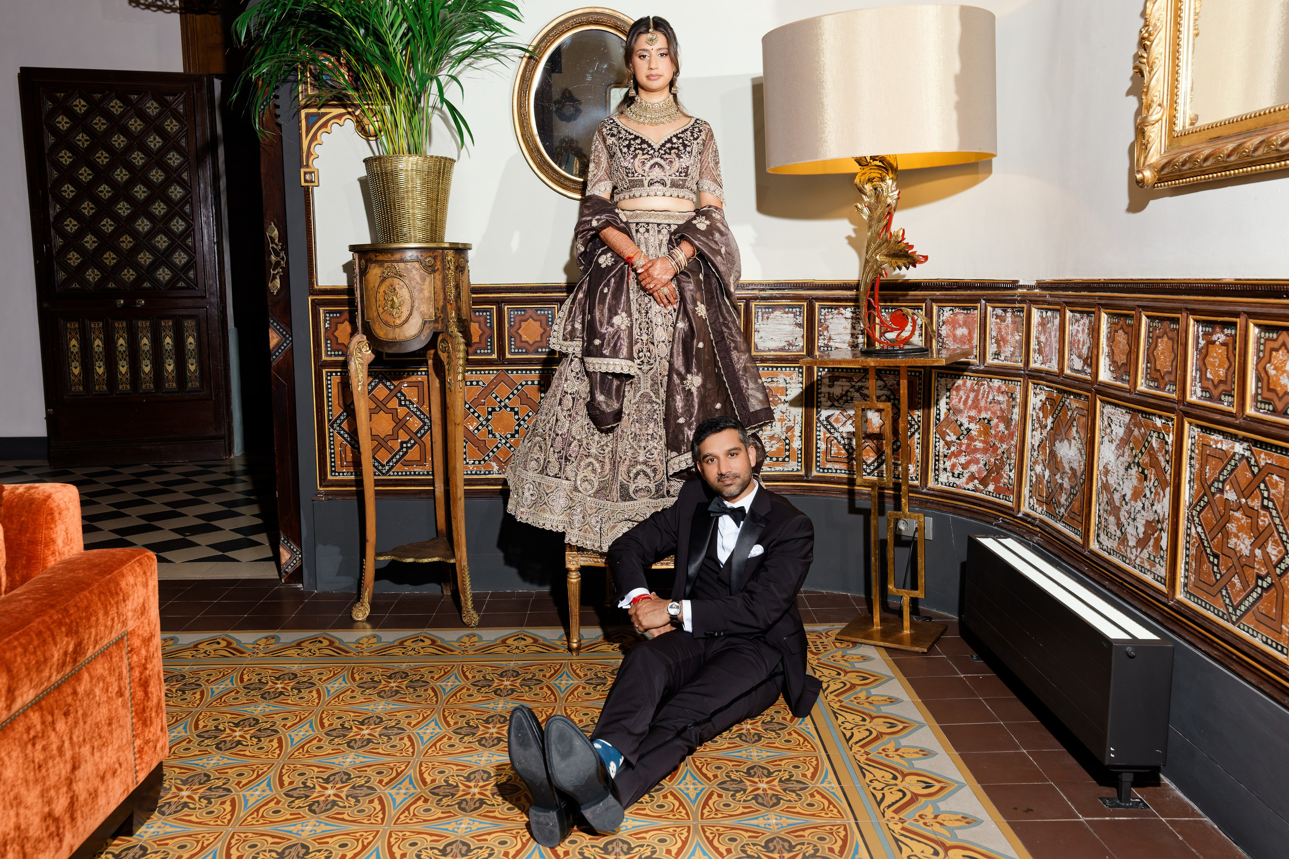 Indian wedding at Gran Villa Rosa, Barcelona
