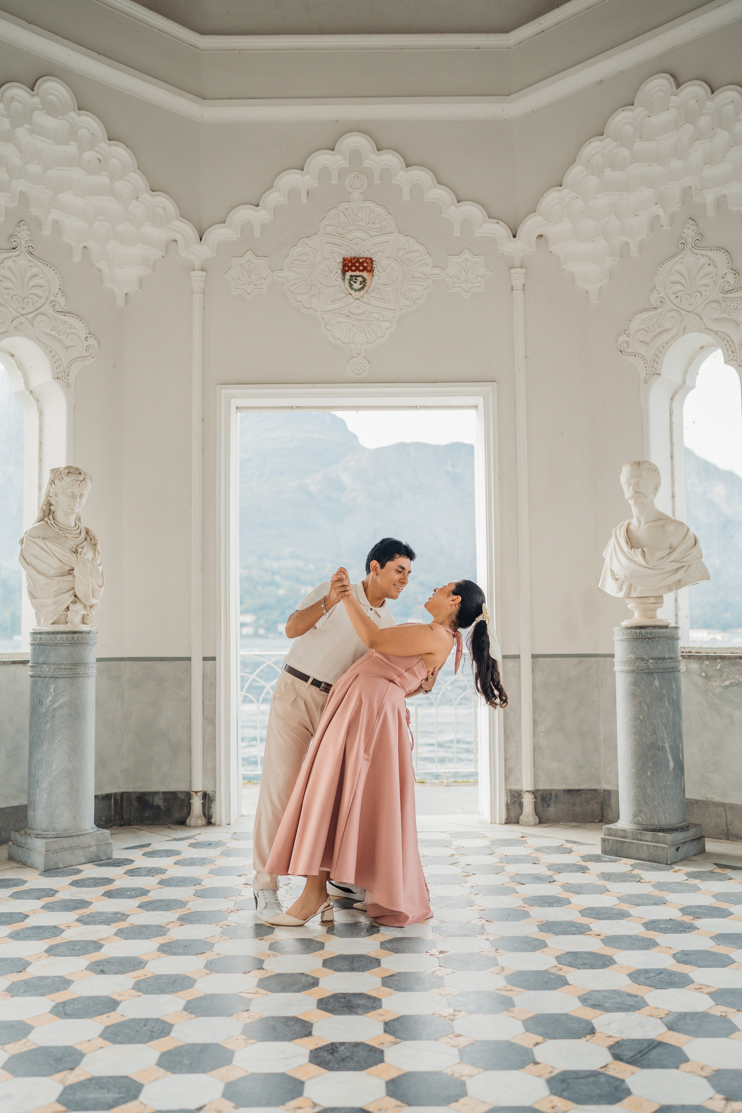 Villa Melzi. Wedding Photographer Lake Como Ferrari Media Production