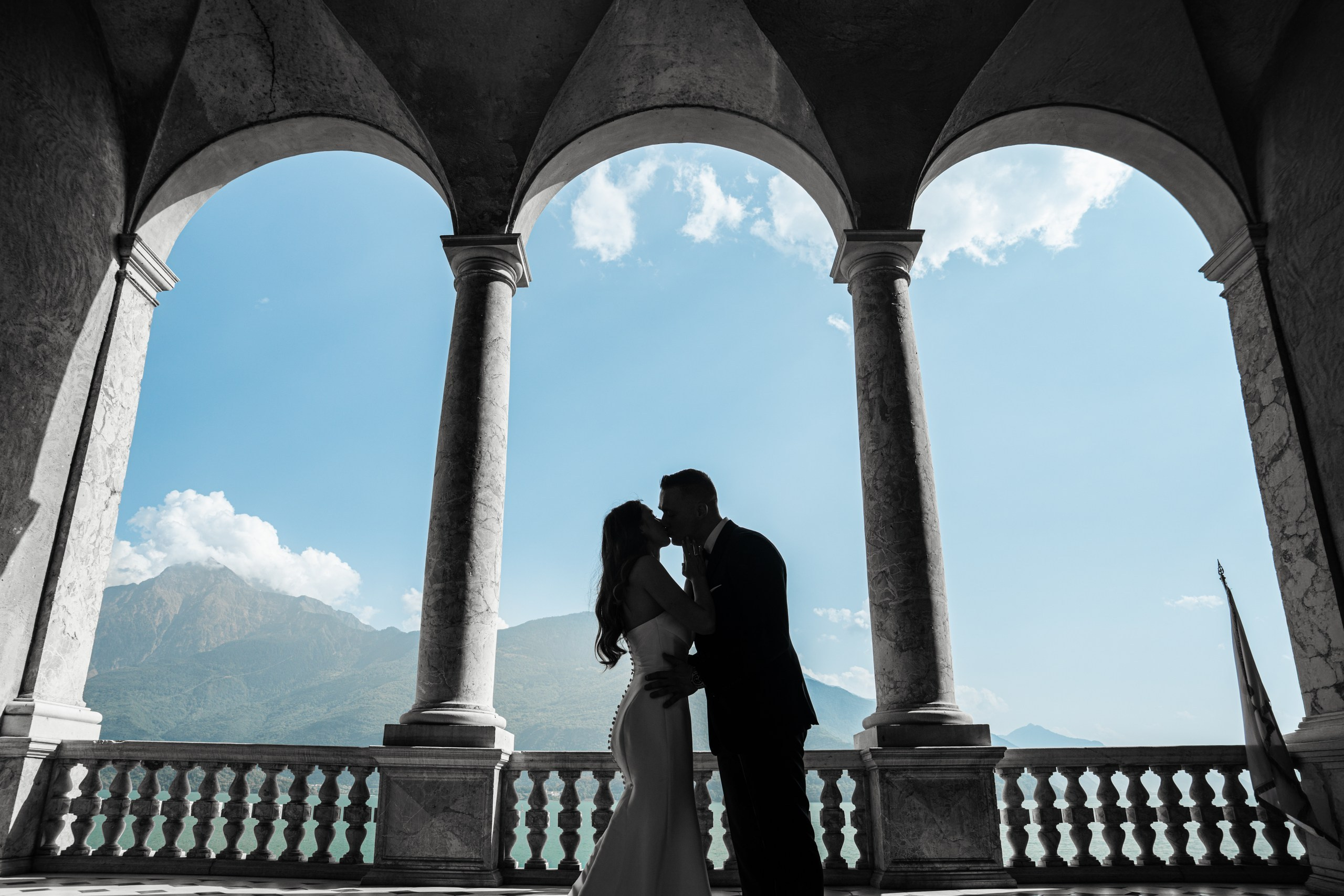 Palazzo Gallio + boat Tremezzo. Fotografo matrimonio Lago di Como Ferrari Media Production