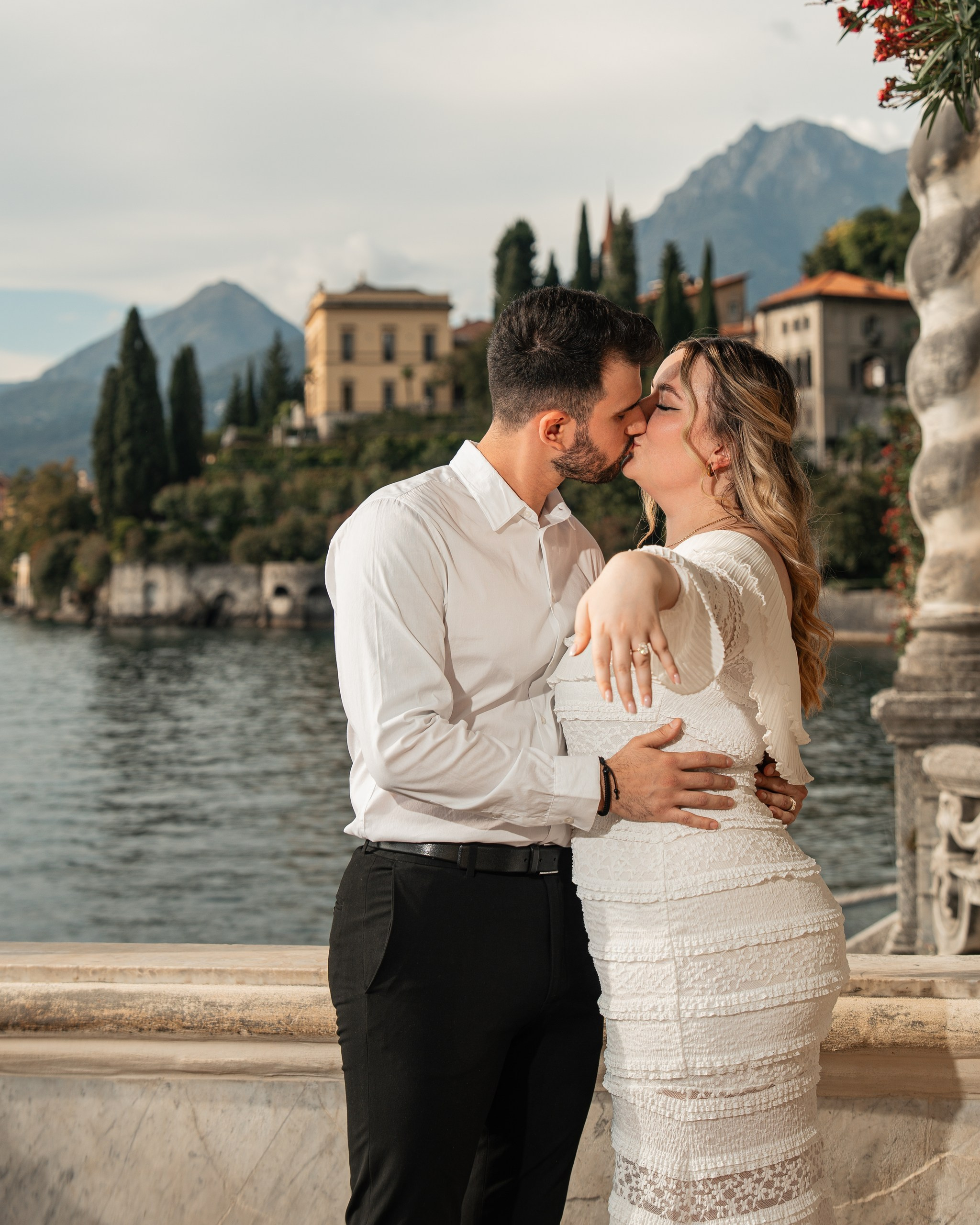 Villa Monastero Save the date!. Wedding Photographer Lake Como Ferrari Media Production