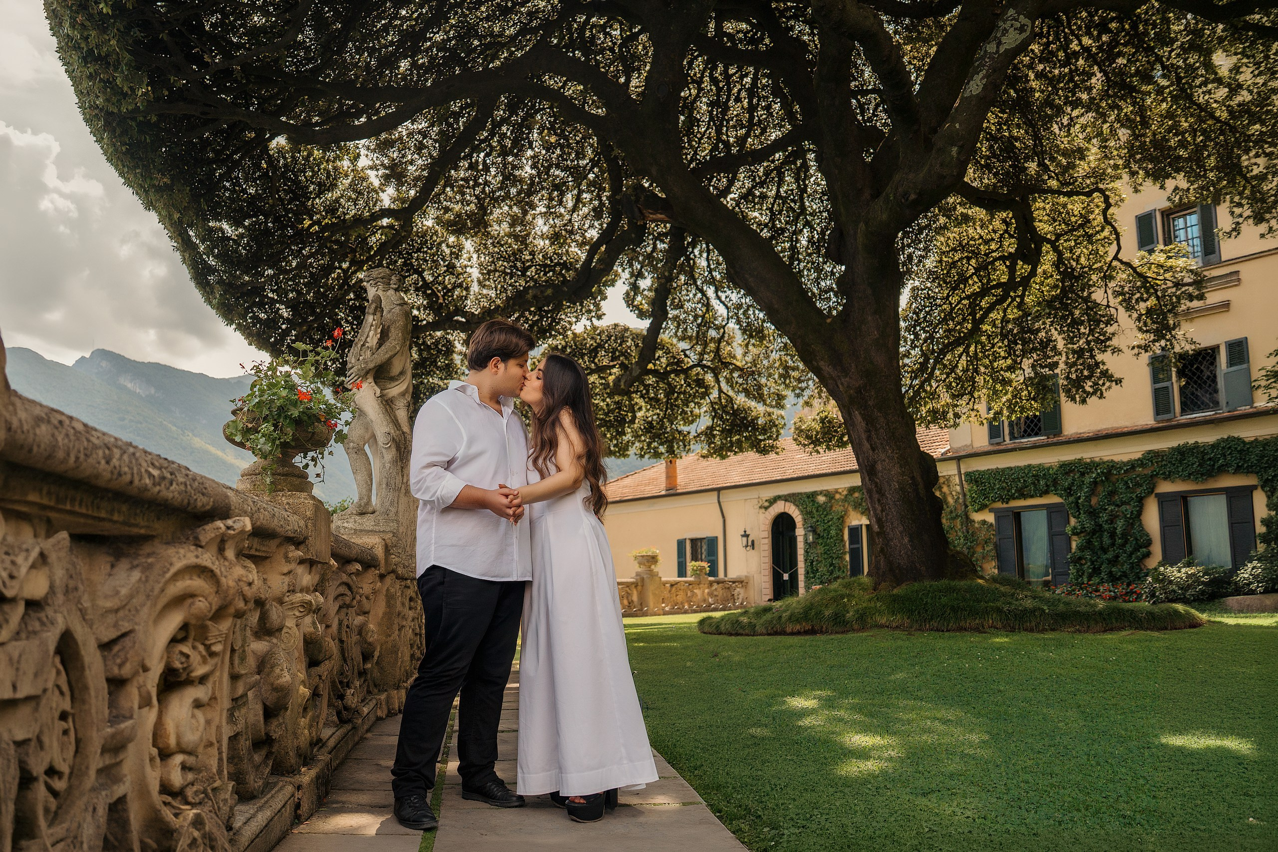 Villa Del Balbianello. Wedding Photographer Lake Como Ferrari Media Production