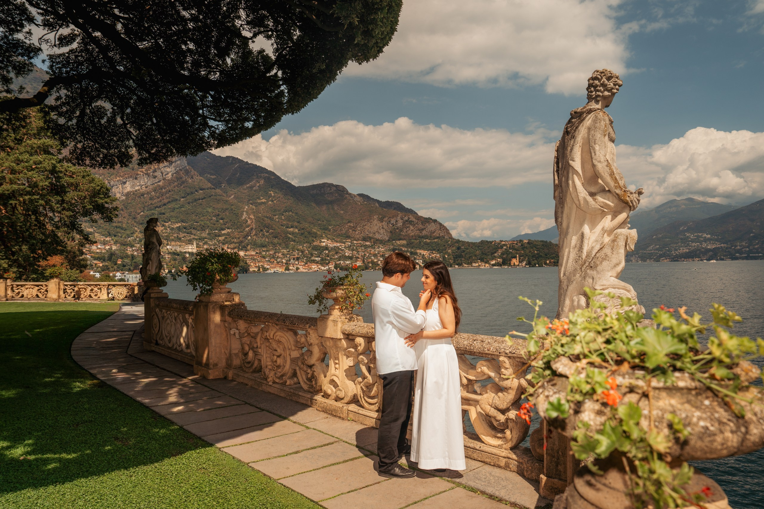 Villa Del Balbianello. Wedding Photographer Lake Como Ferrari Media Production