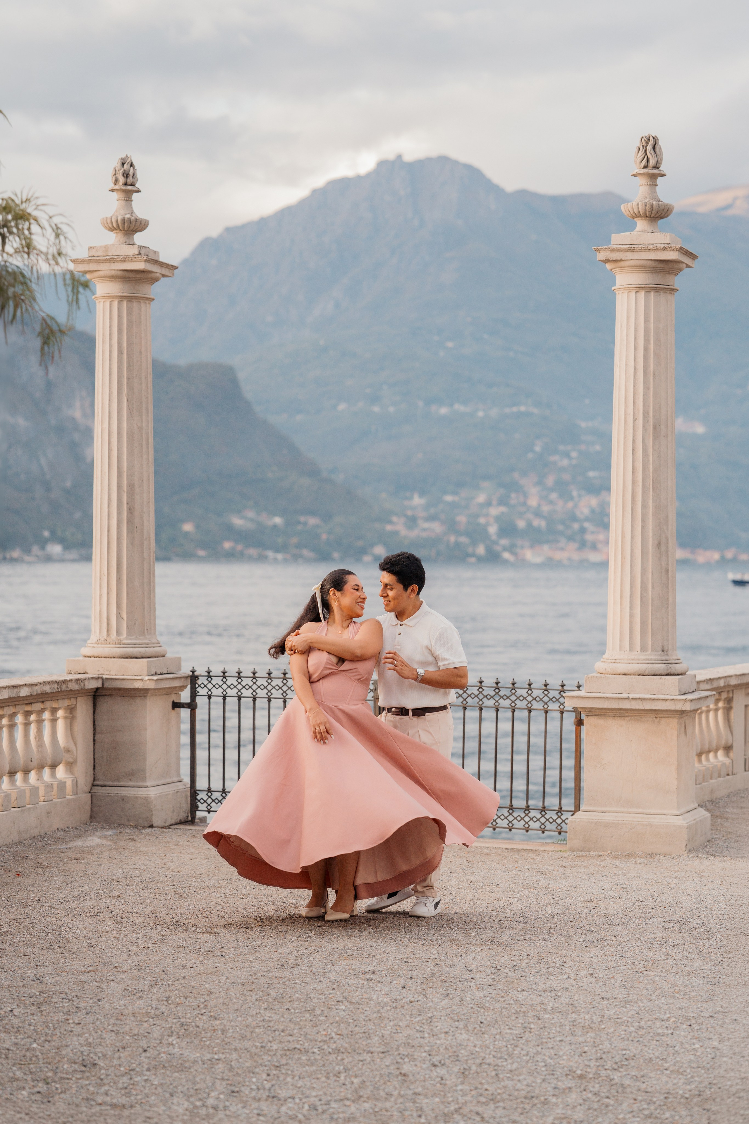 Villa Melzi. Wedding Photographer Lake Como Ferrari Media Production