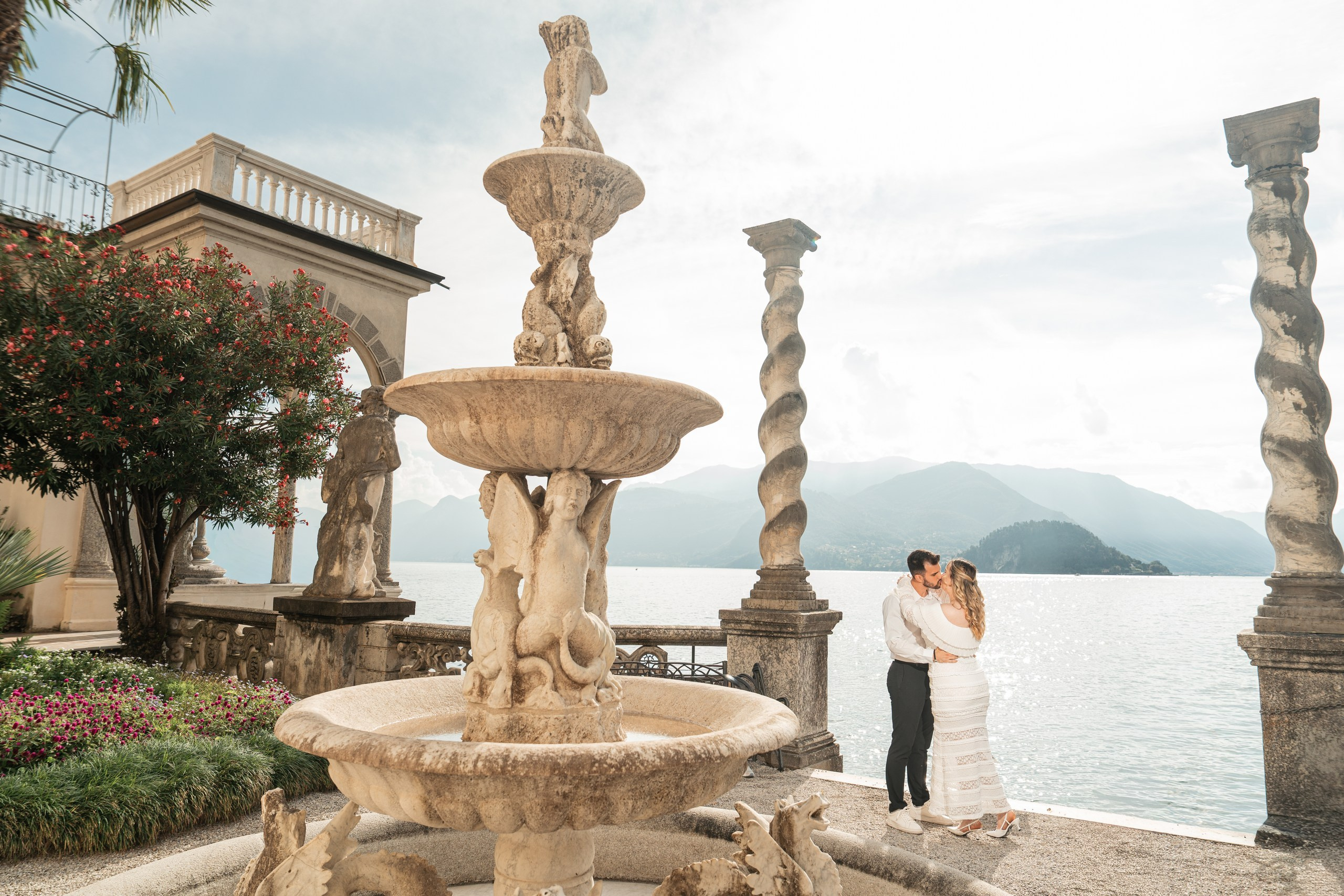 Villa Monastero Save the date!. Wedding Photographer Lake Como Ferrari Media Production