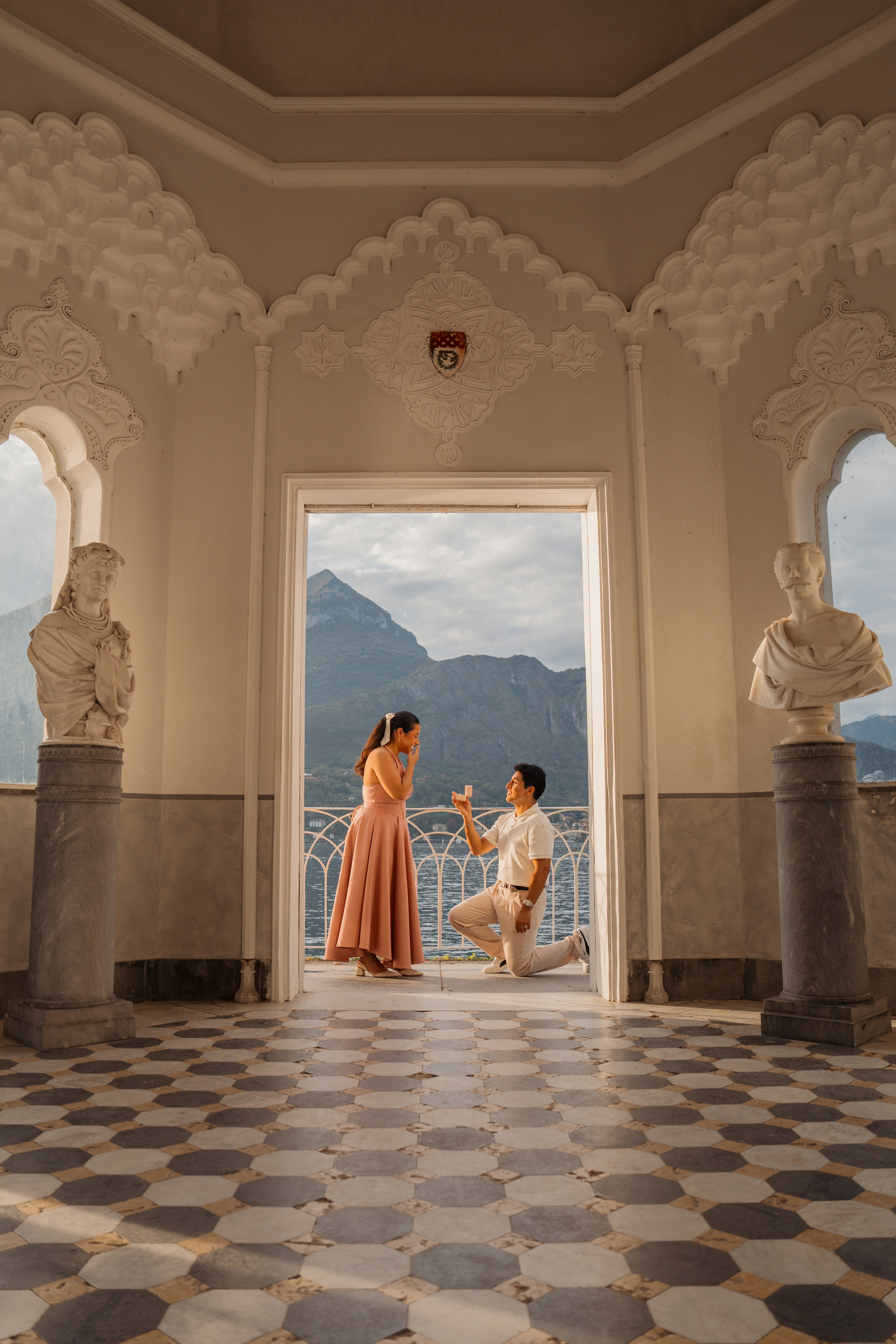 Villa Melzi. Wedding Photographer Lake Como Ferrari Media Production