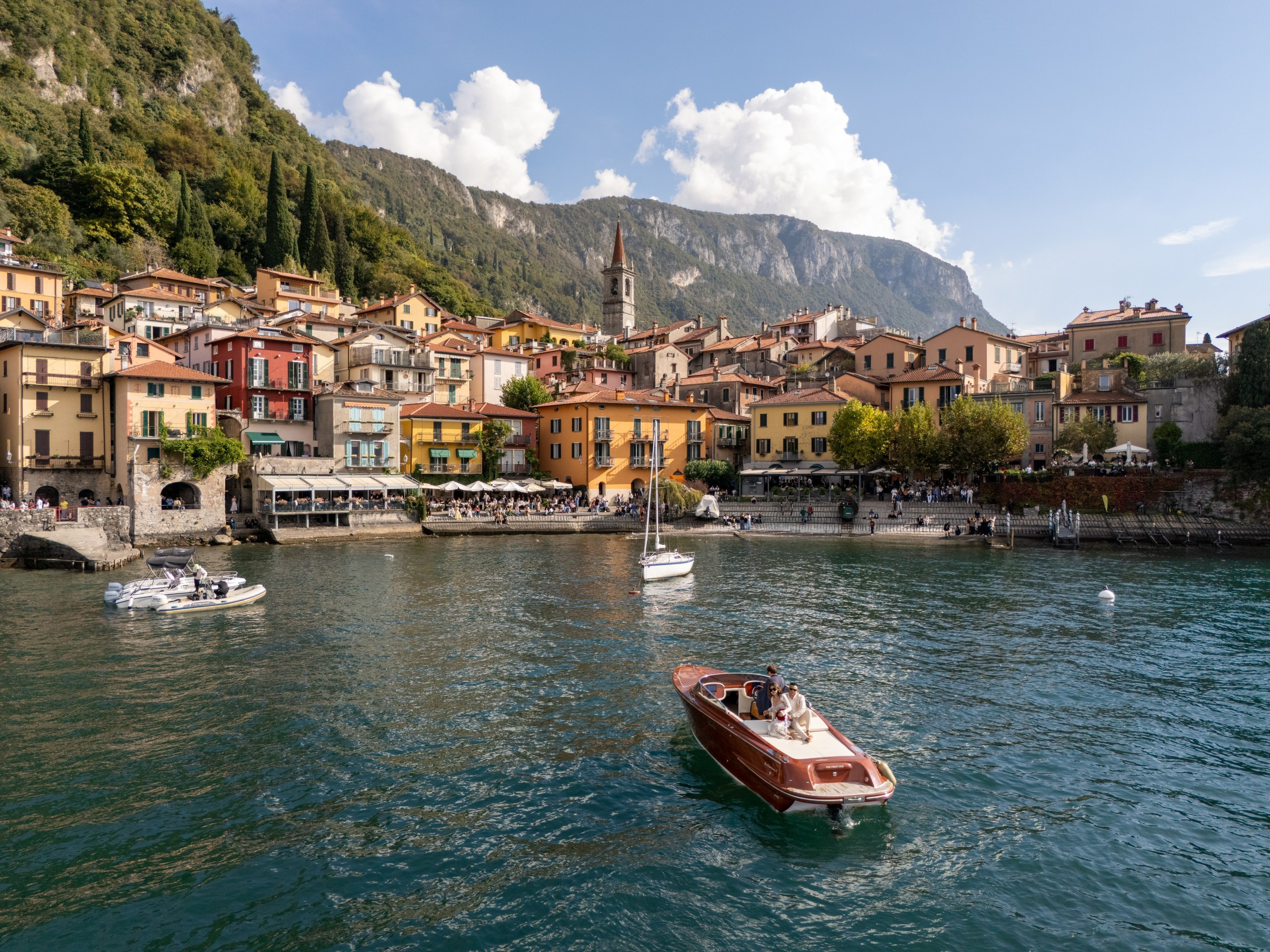 Villa Monastero + boat proposal. Wedding Photographer Lake Como Ferrari Media Production