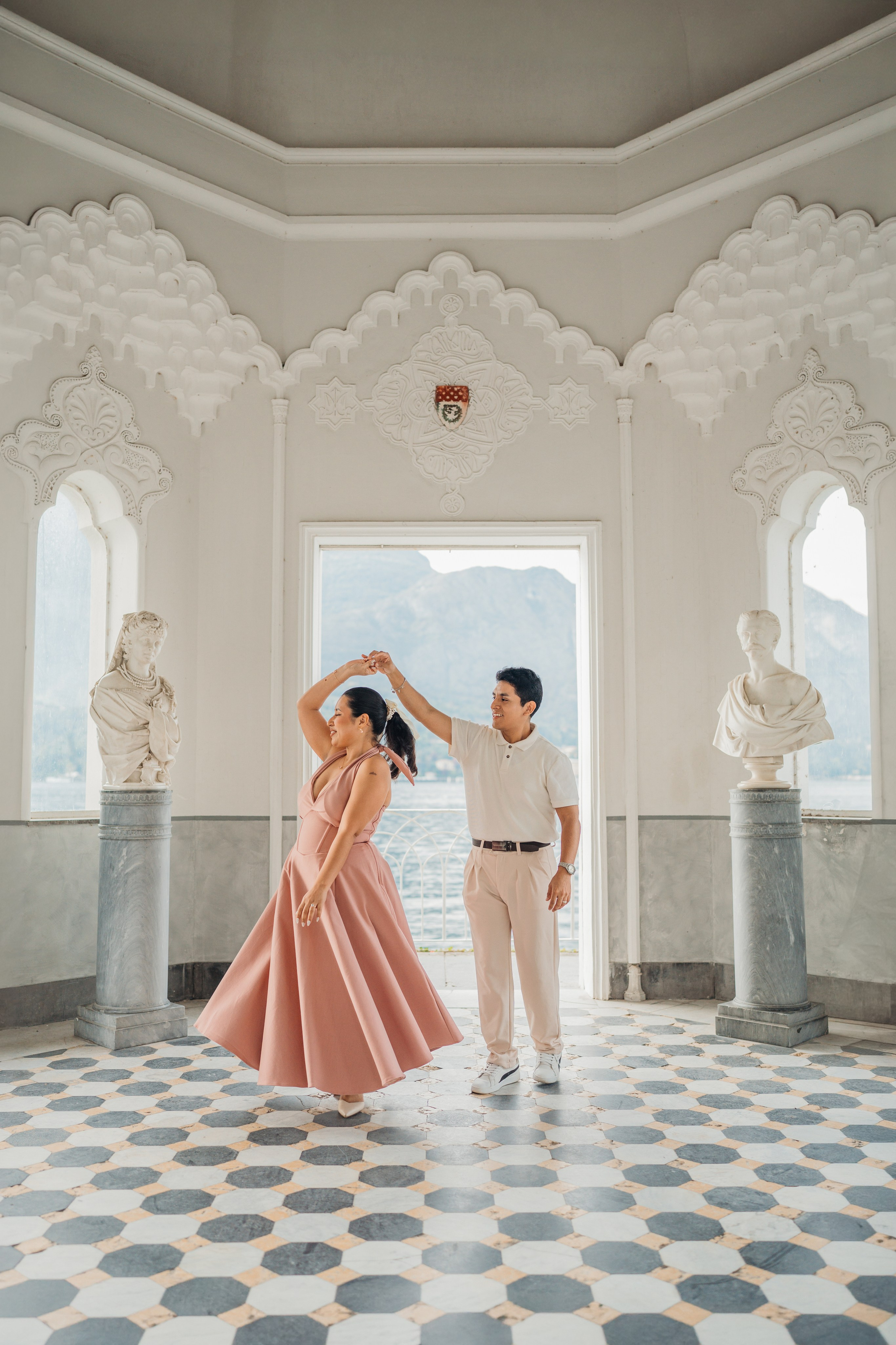 Villa Melzi. Wedding Photographer Lake Como Ferrari Media Production
