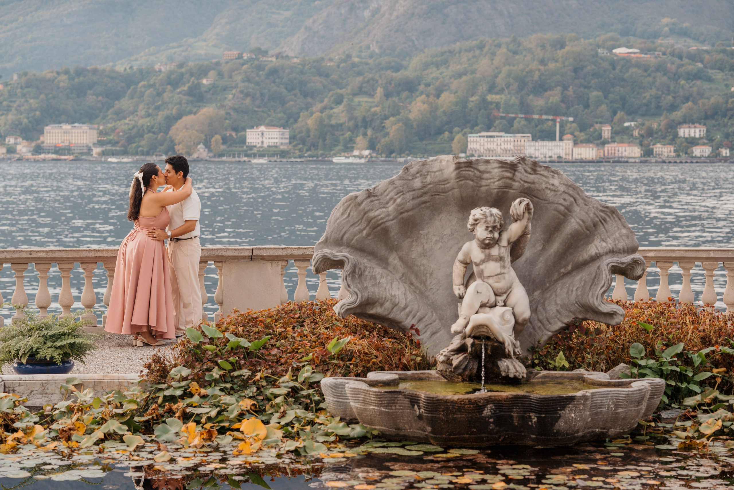 Villa Melzi. Wedding Photographer Lake Como Ferrari Media Production