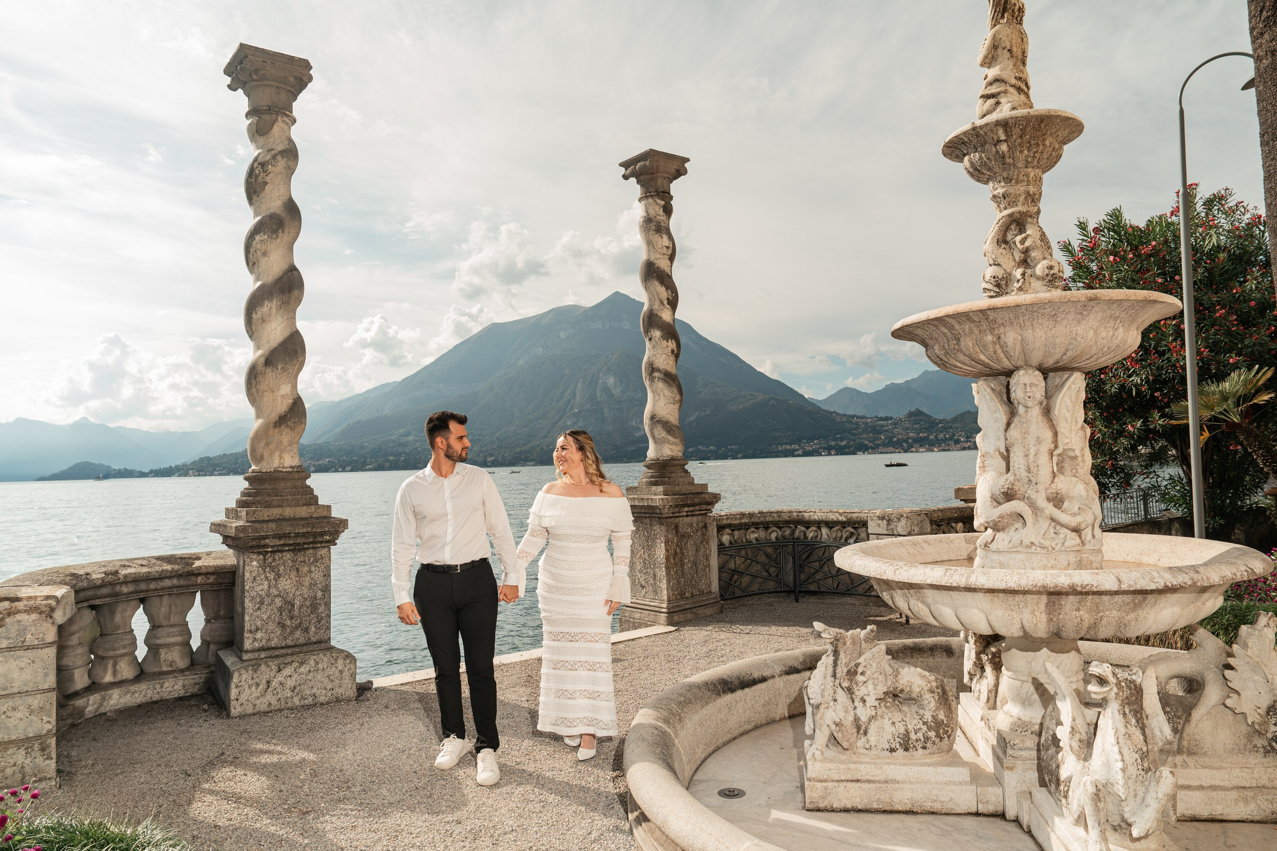 Villa Monastero Save the date!. Wedding Photographer Lake Como Ferrari Media Production