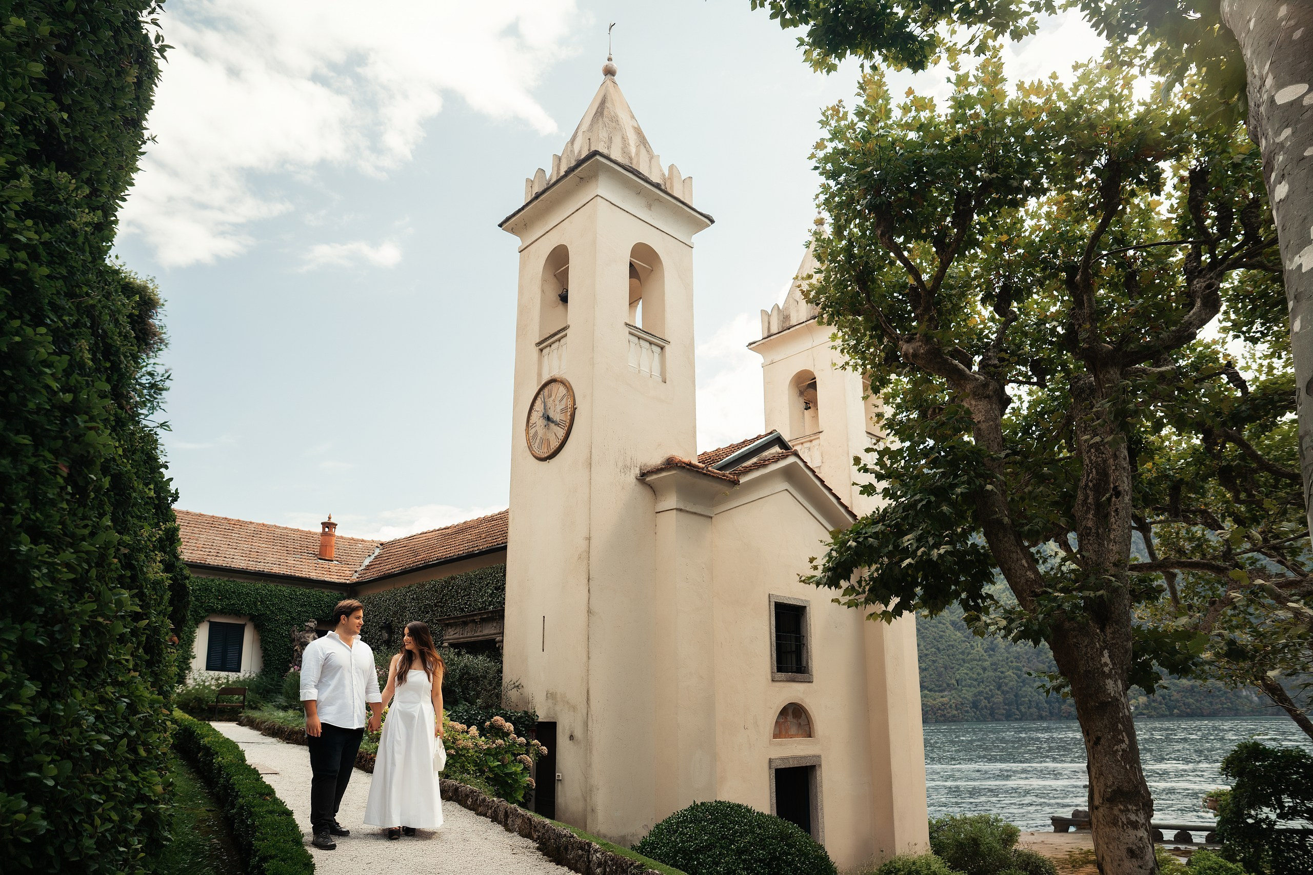 Villa Del Balbianello. Wedding Photographer Lake Como Ferrari Media Production