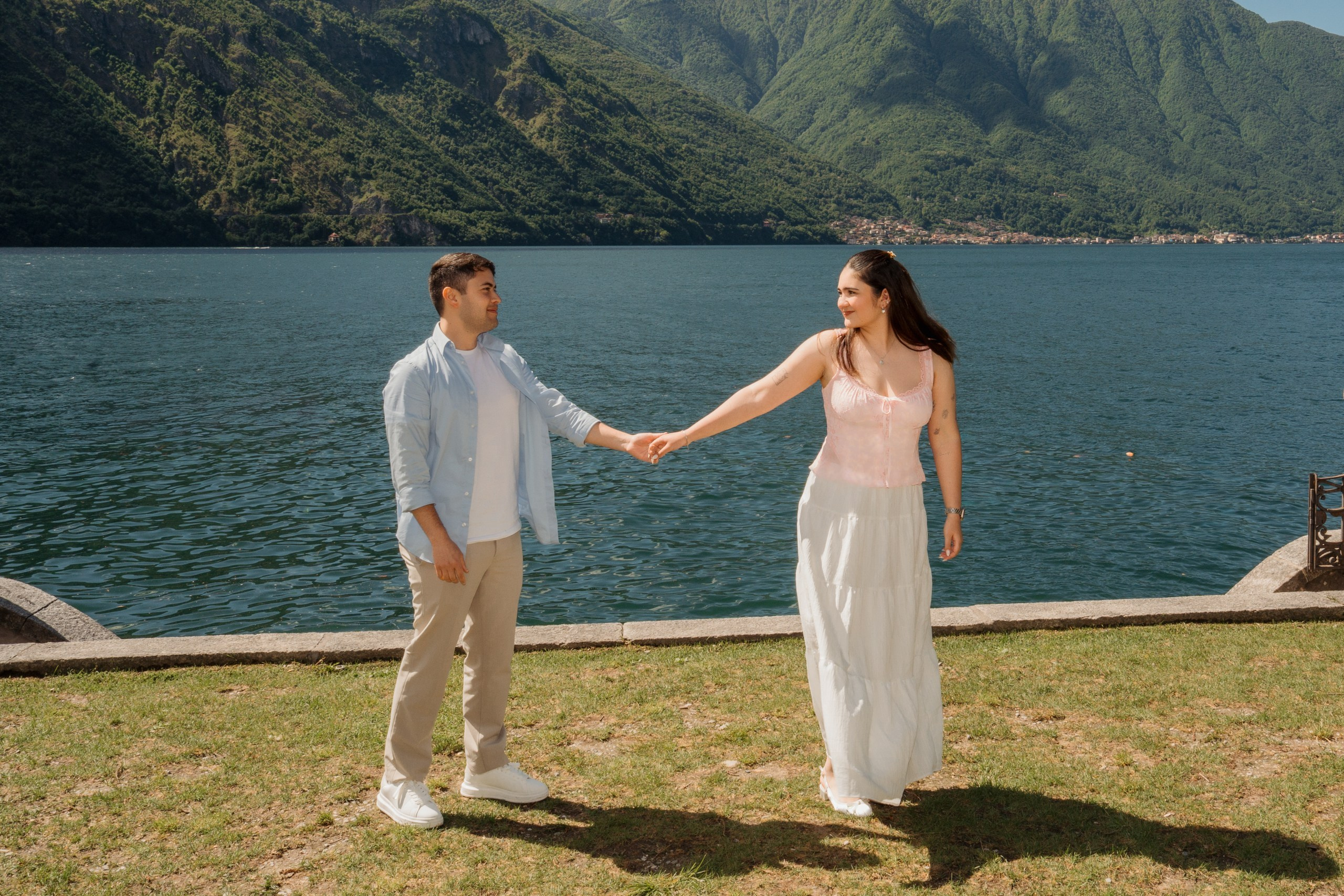 Tremezzo proposal. Fotografo matrimonio Lago di Como Ferrari Media Production