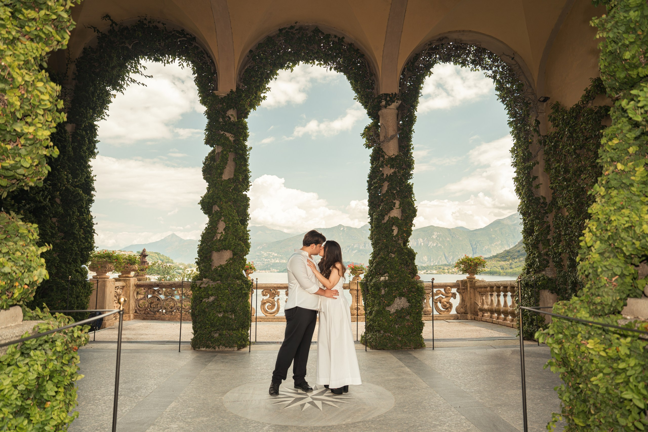 Villa Del Balbianello. Wedding Photographer Lake Como Ferrari Media Production
