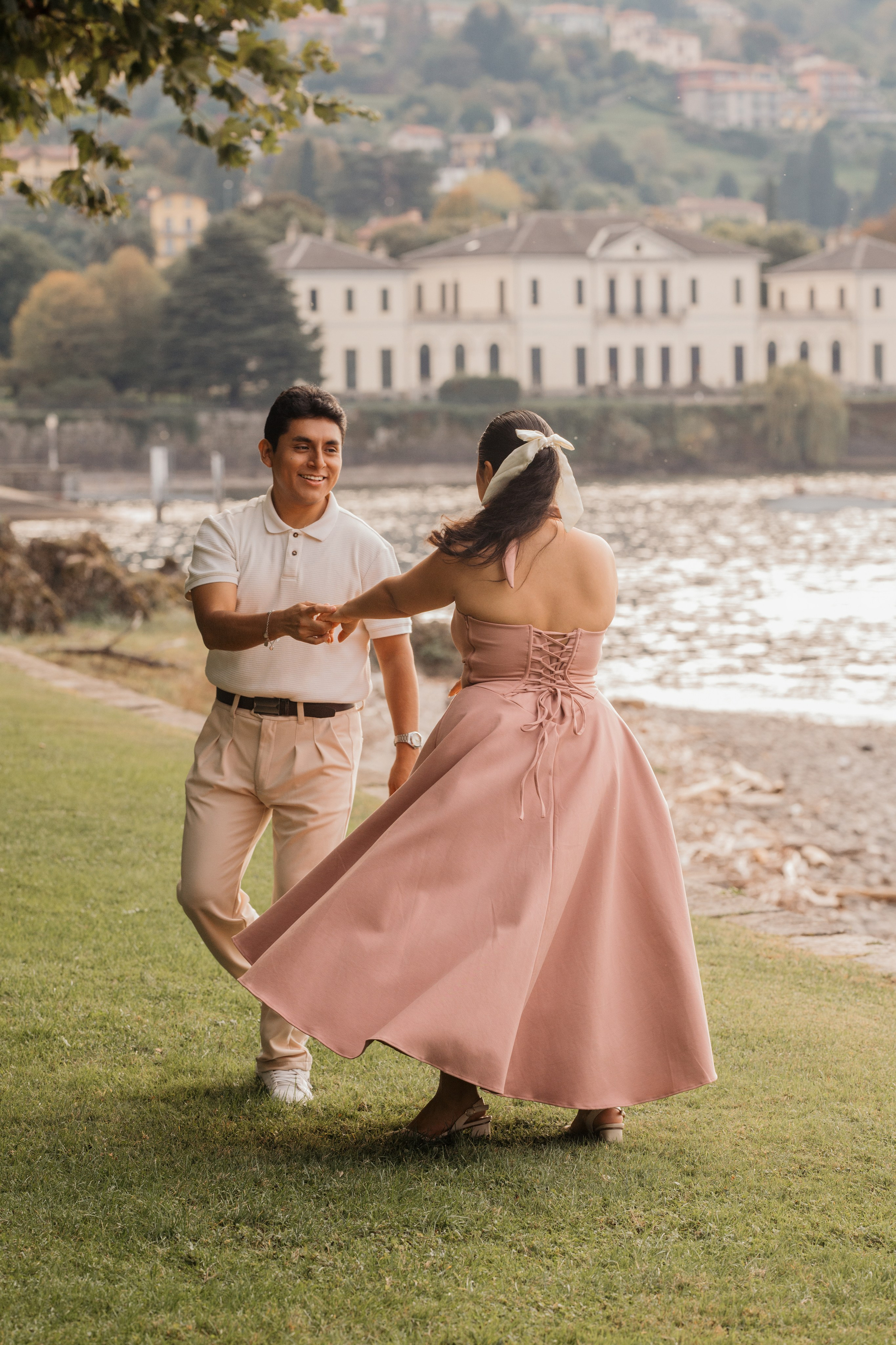 Villa Melzi. Wedding Photographer Lake Como Ferrari Media Production