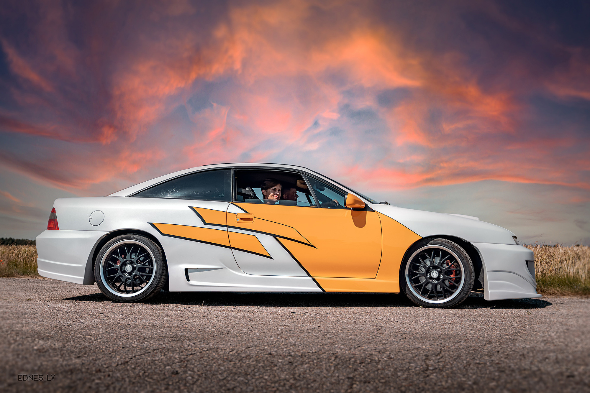 Opel Calibra. Photographer Eduard Nesterov