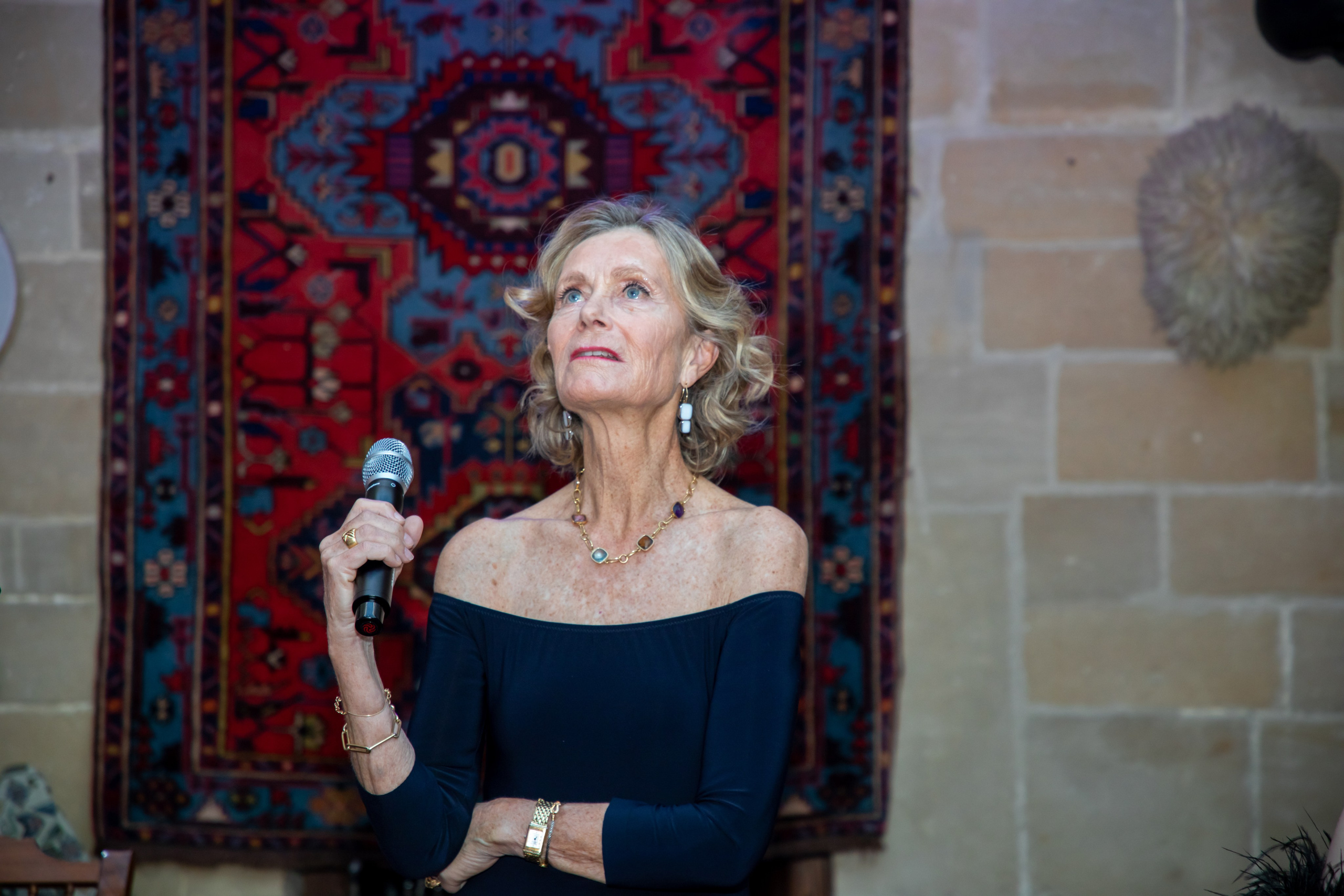 Gala-Dinner with the French Countess, the main etiquette expert Marie de Tilly. Baku Photographer