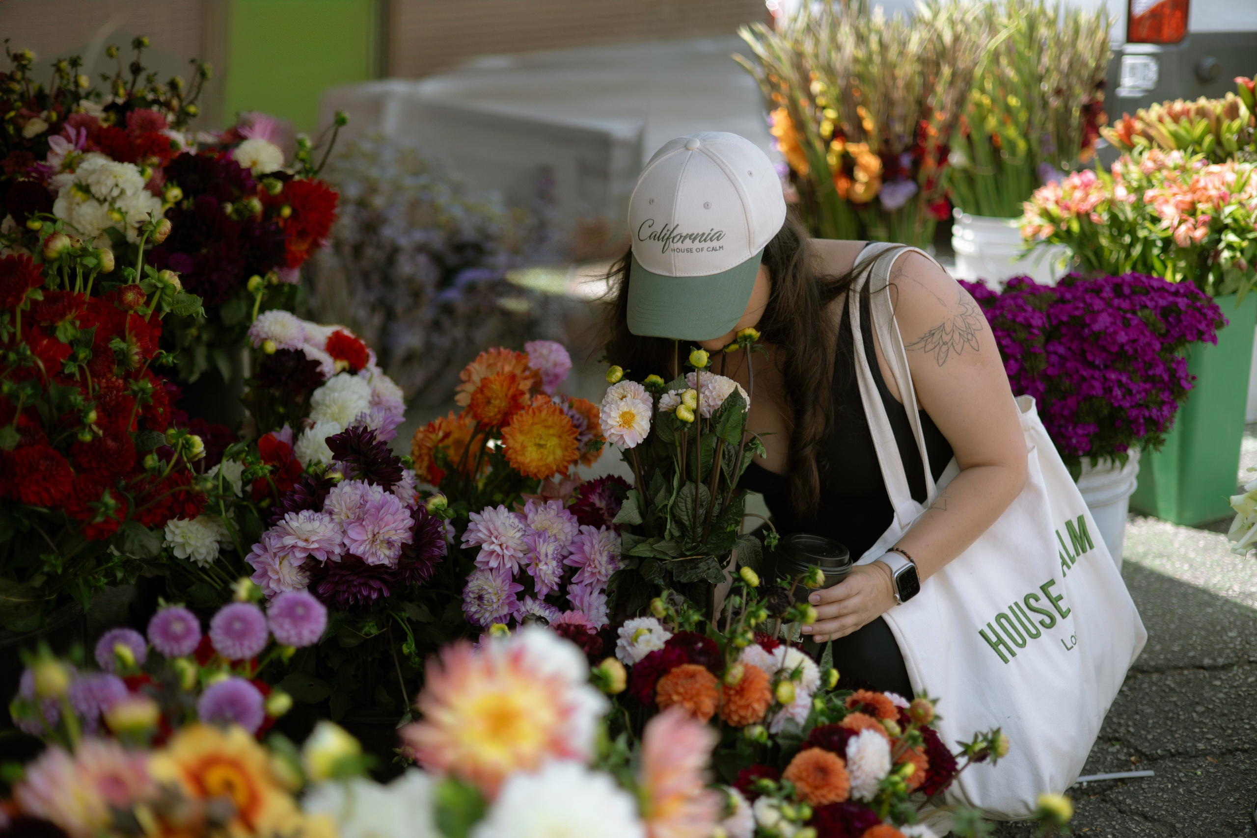 Farmer’s Market and Picnic | Photoshoot for House of Calm. Photographer in Los Angeles. Julia Ishmuratova