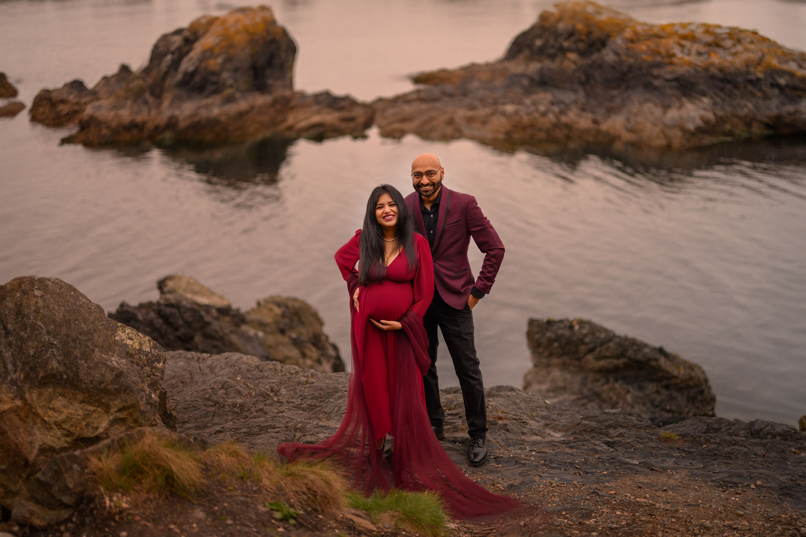 Azra & Akil. Wedding & family photography in Seattle area. Helen Michelle photographer
