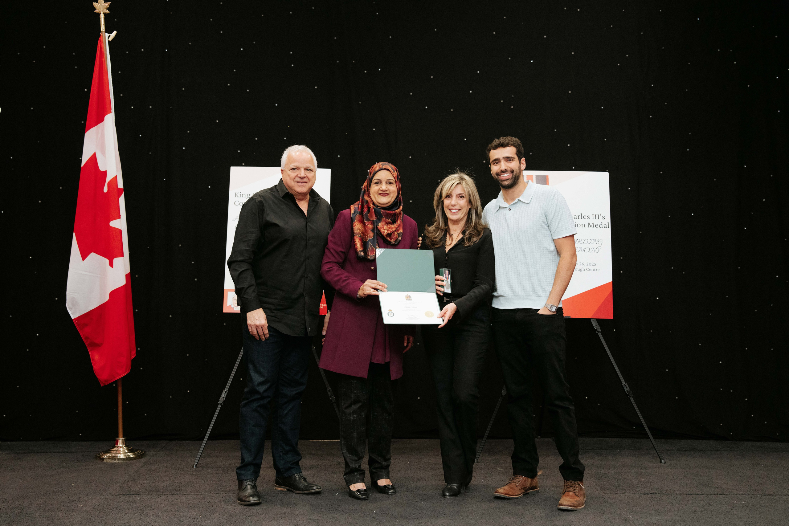 King Charles Coronation Medal Awarding Ceremony. MISAJA MEDIA