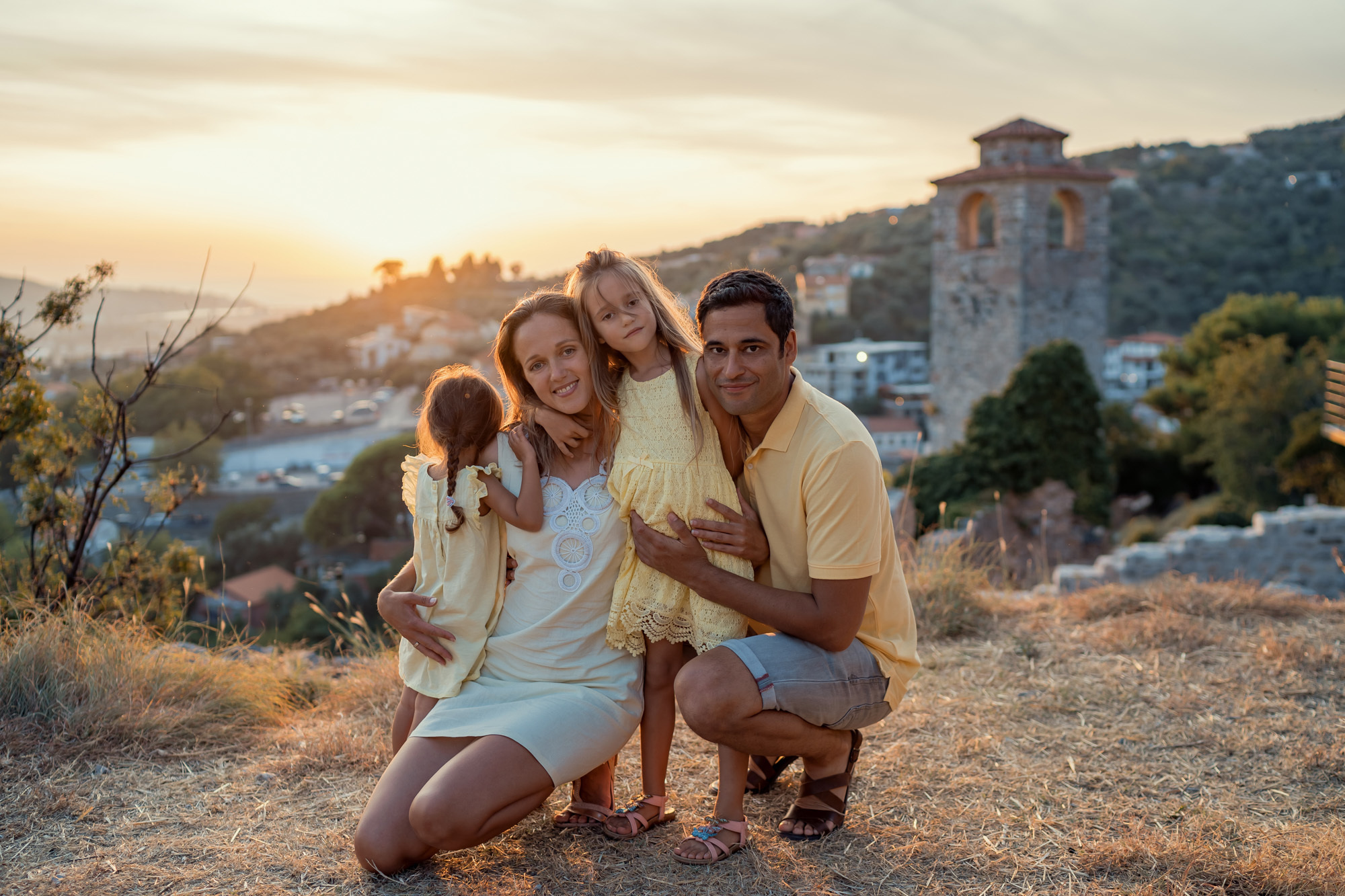 Familiephotosession i Gamlebyen i Bar