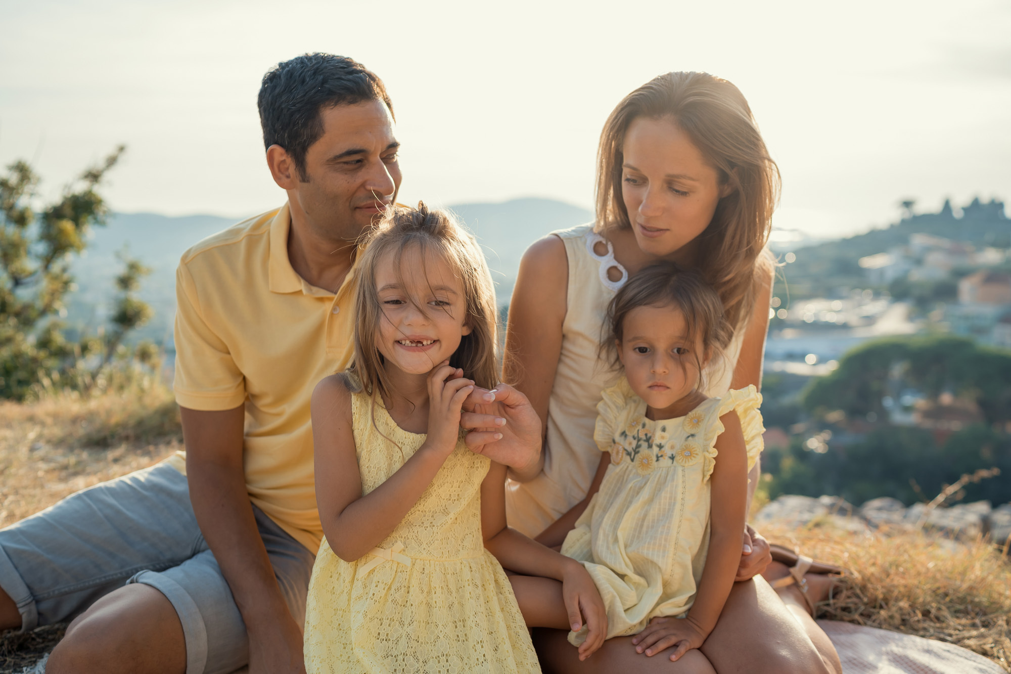 Familiephotosession i Gamlebyen i Bar