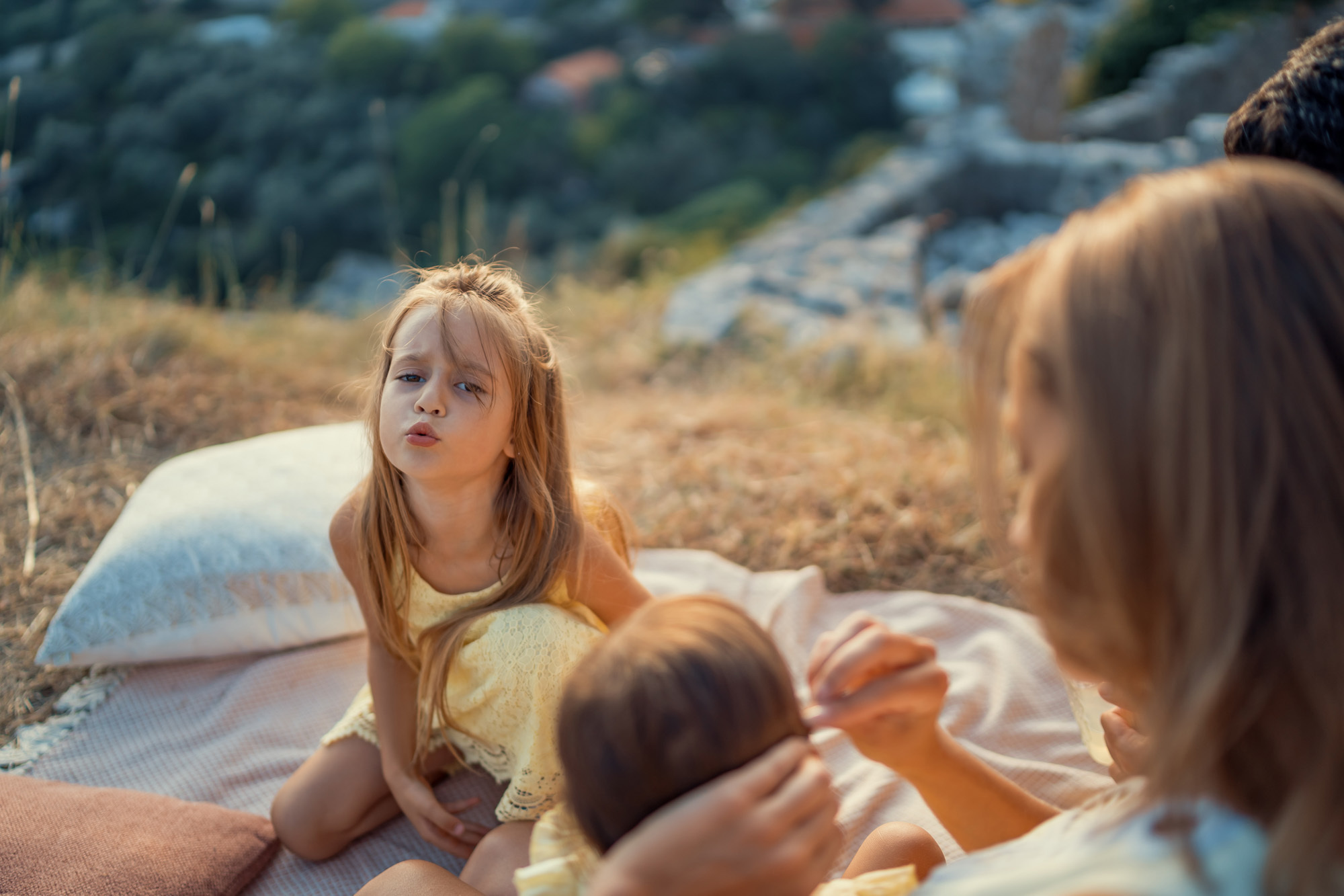 Familiephotosession i Gamlebyen i Bar