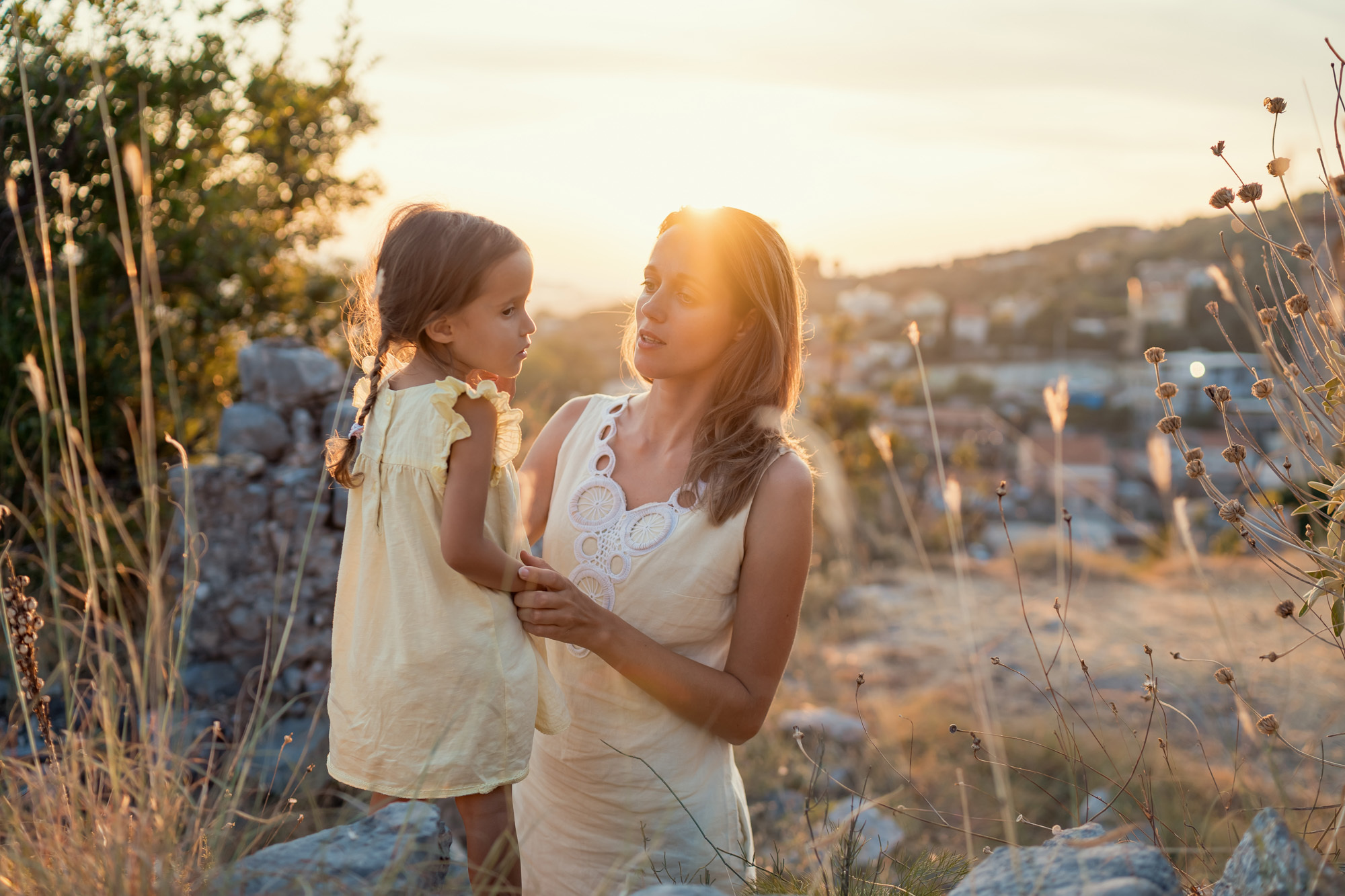 Familiephotosession i Gamlebyen i Bar