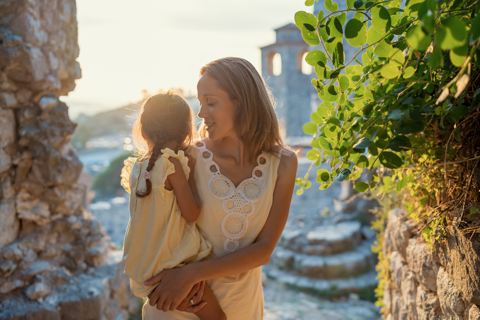 Familiephotosession i Gamlebyen i Bar