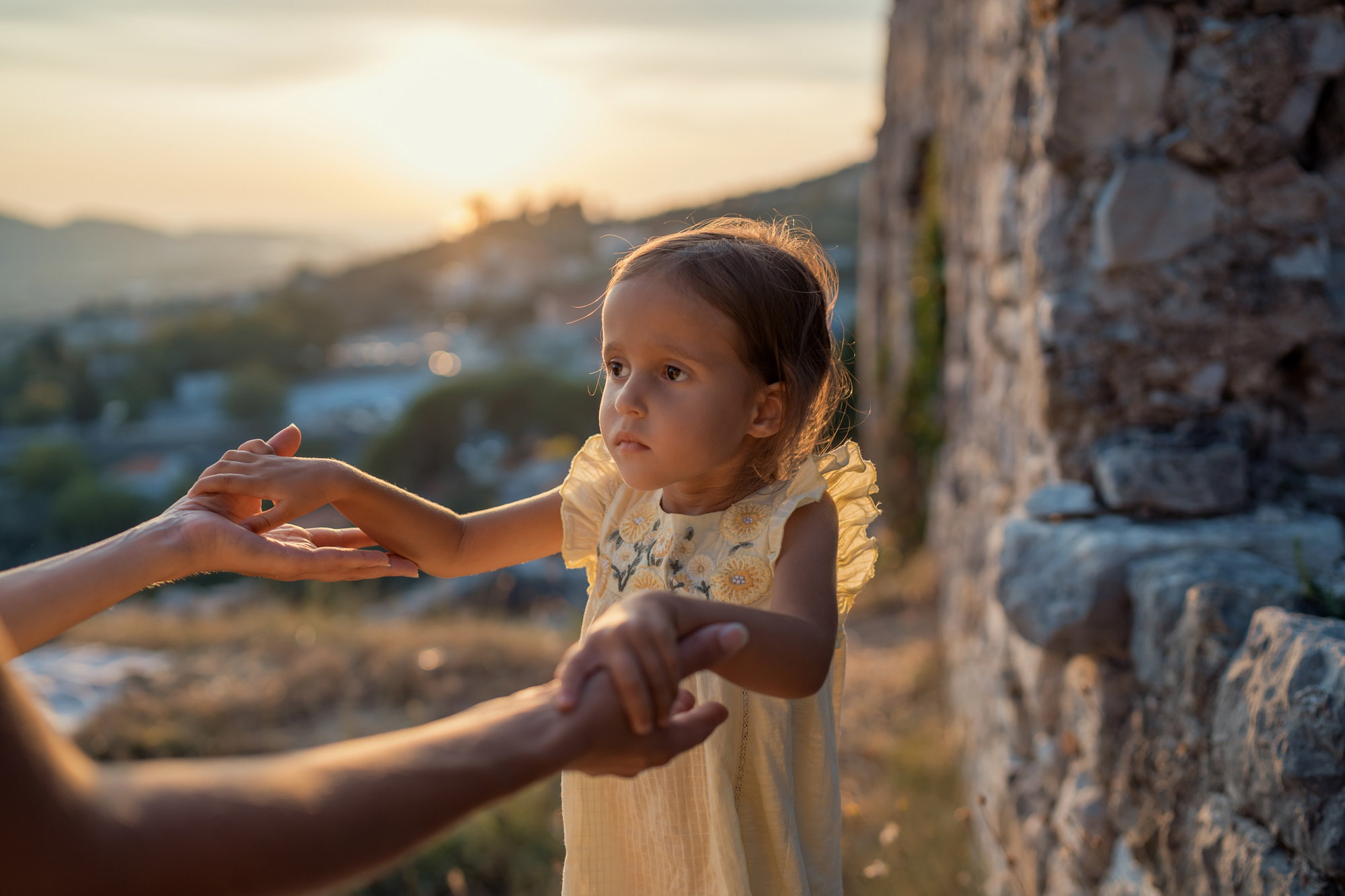 Familiephotosession i Gamlebyen i Bar