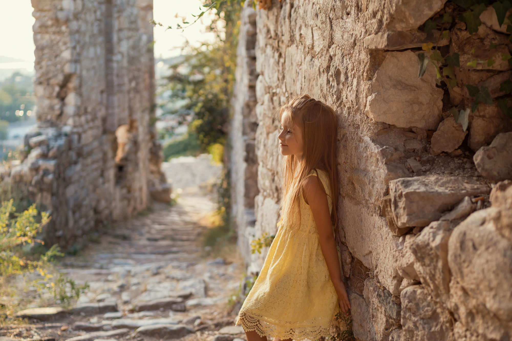 Familiephotosession i Gamlebyen i Bar