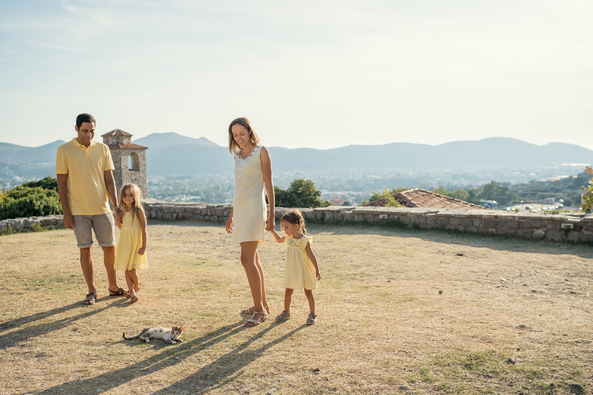 Familiephotosession i Gamlebyen i Bar