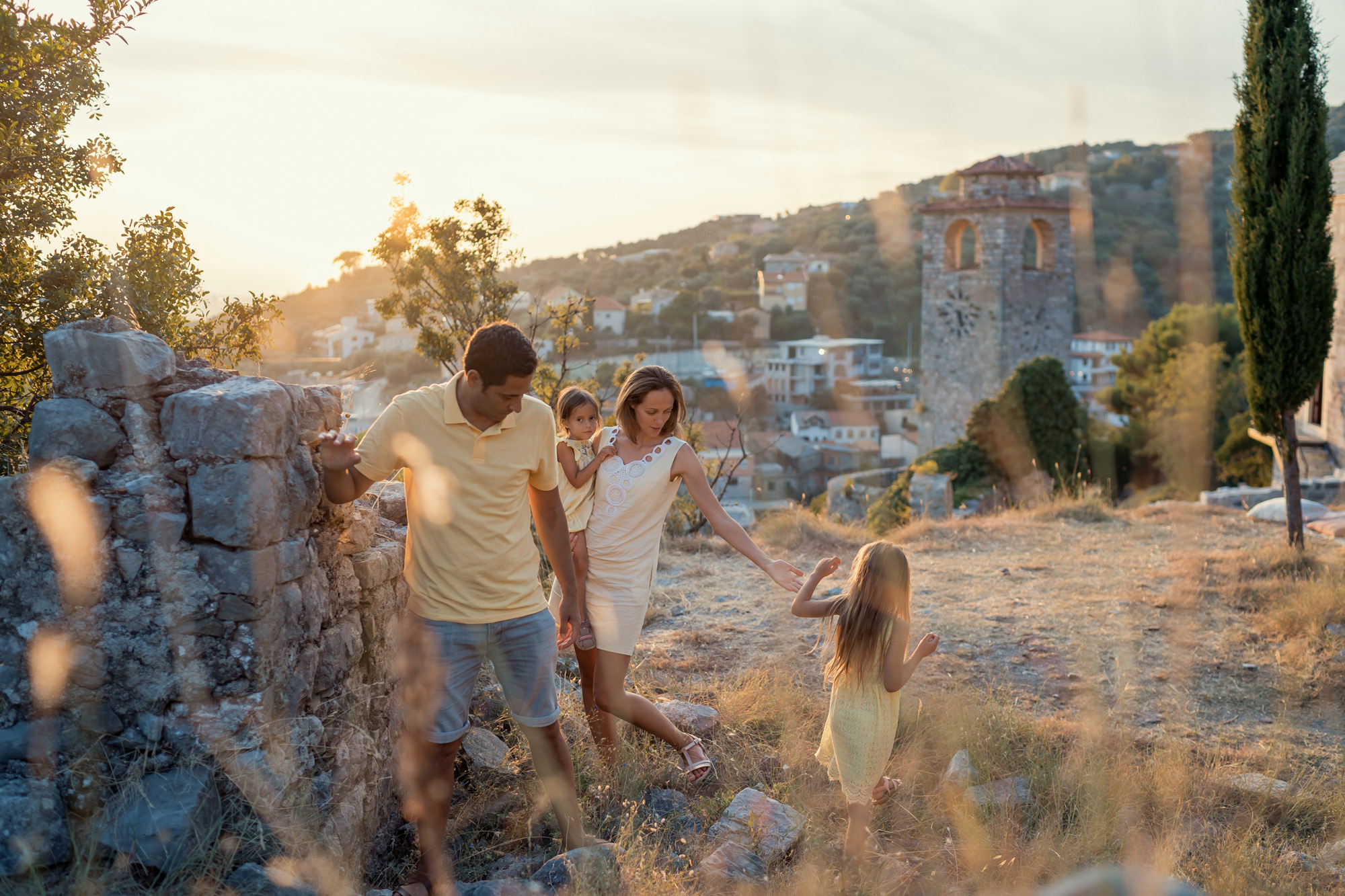 Familiephotosession i Gamlebyen i Bar
